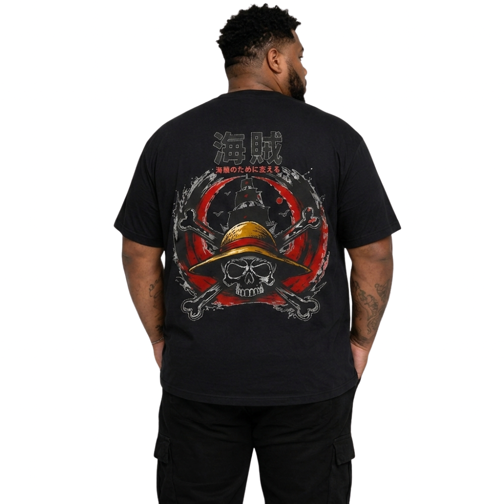 CAMISETA ONE PIECE - 100% ALGODÃO