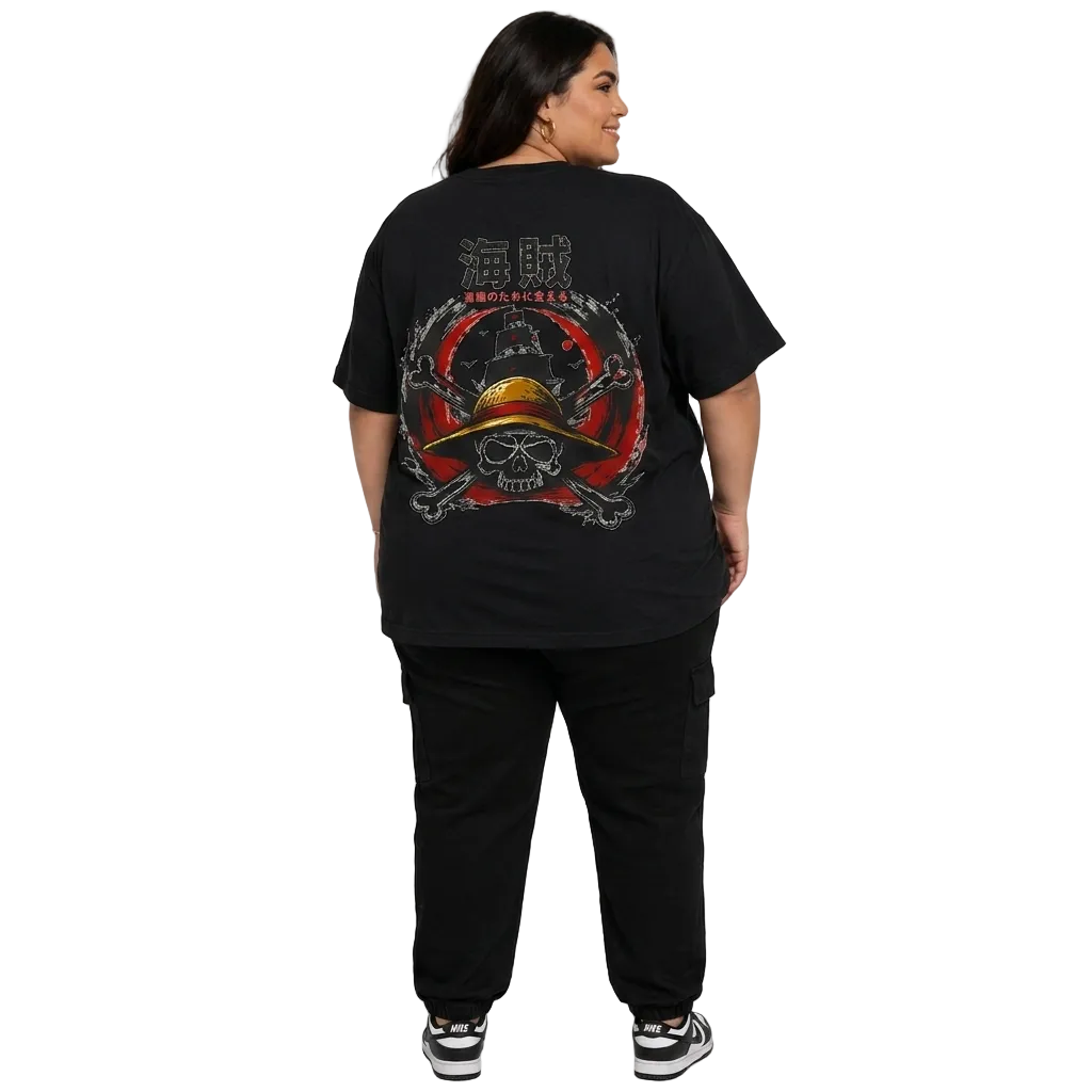 CAMISETA ONE PIECE - 100% ALGODÃO