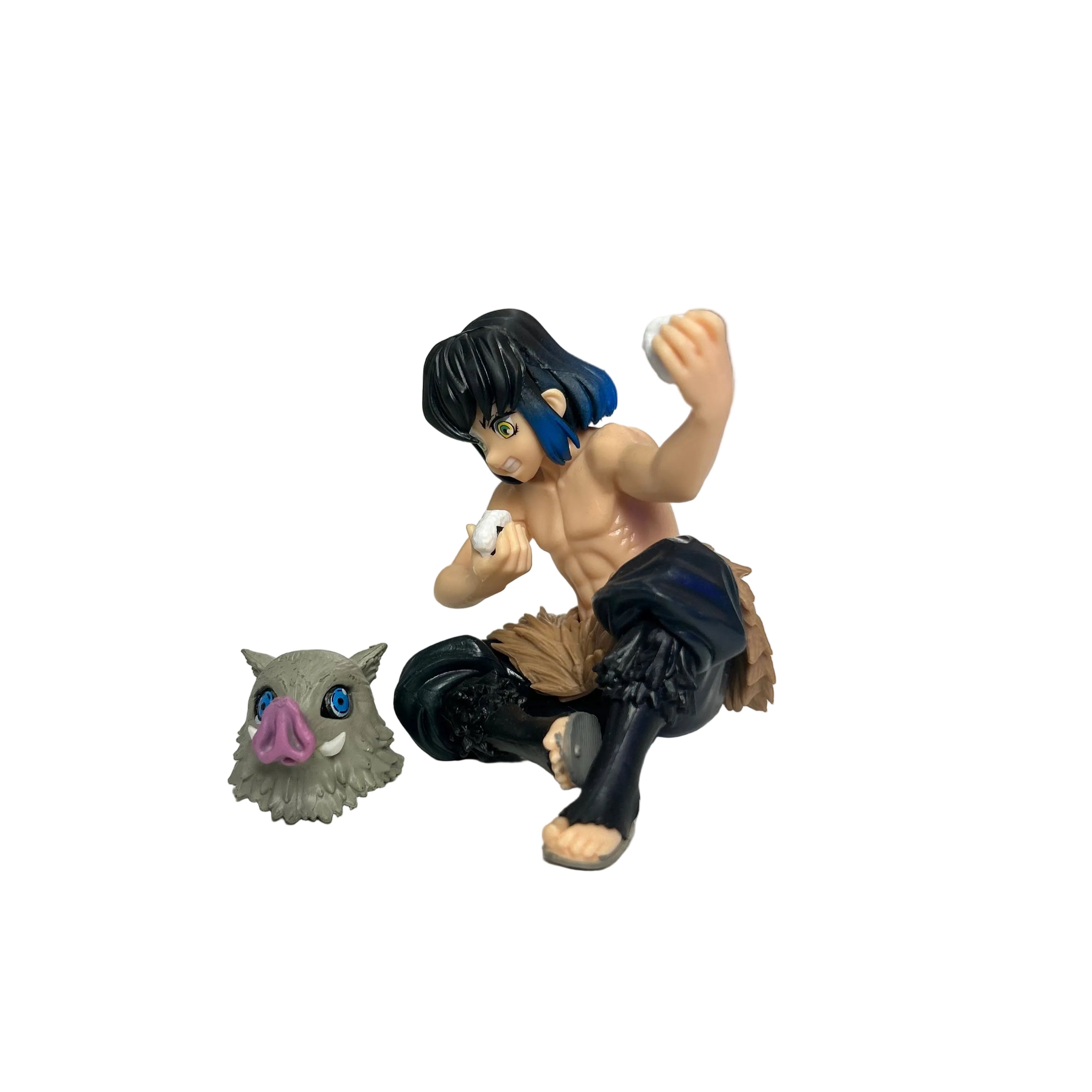 ACTION FIGURE INOSUKE SENTADO 9CM - DEMON SLAYER