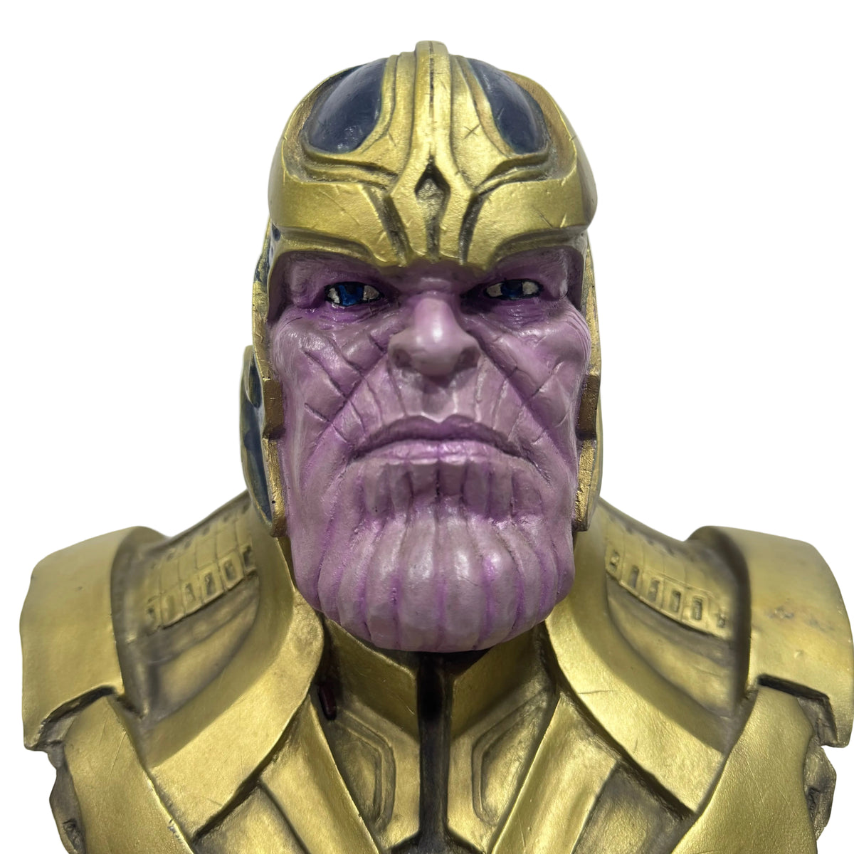 ESTÁTUA BUSTO THANOS EM RESINA - 30CM
