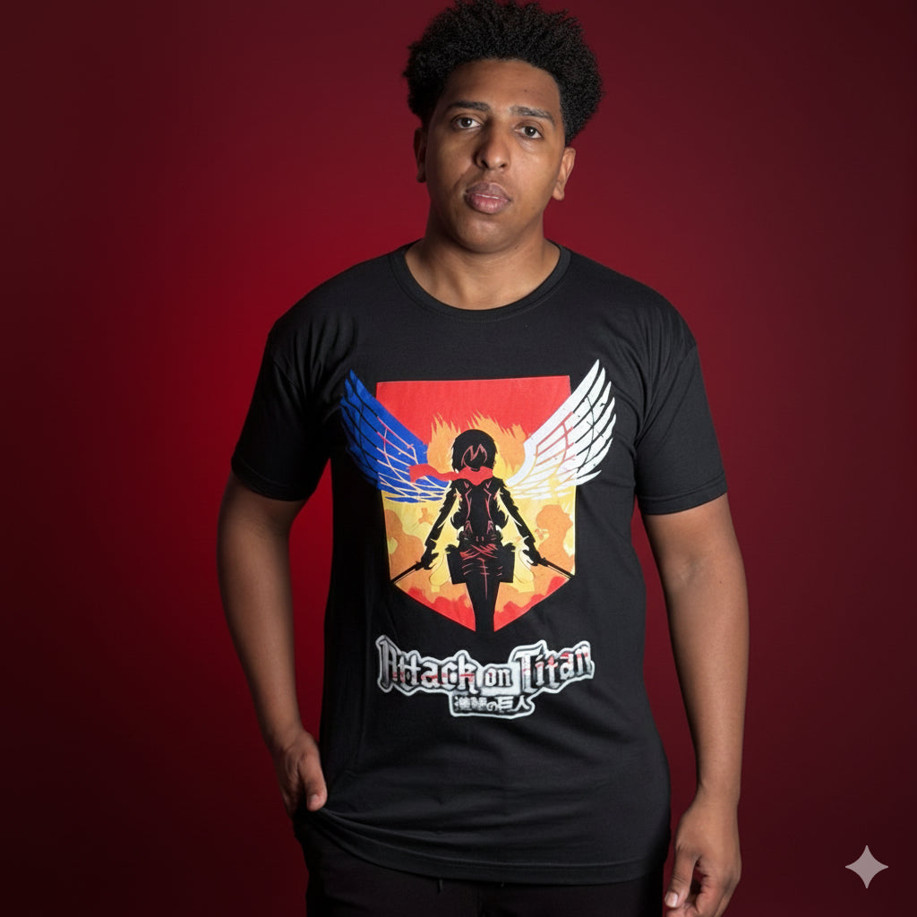CAMISETA MIKASA - ATACK ON TITAN
