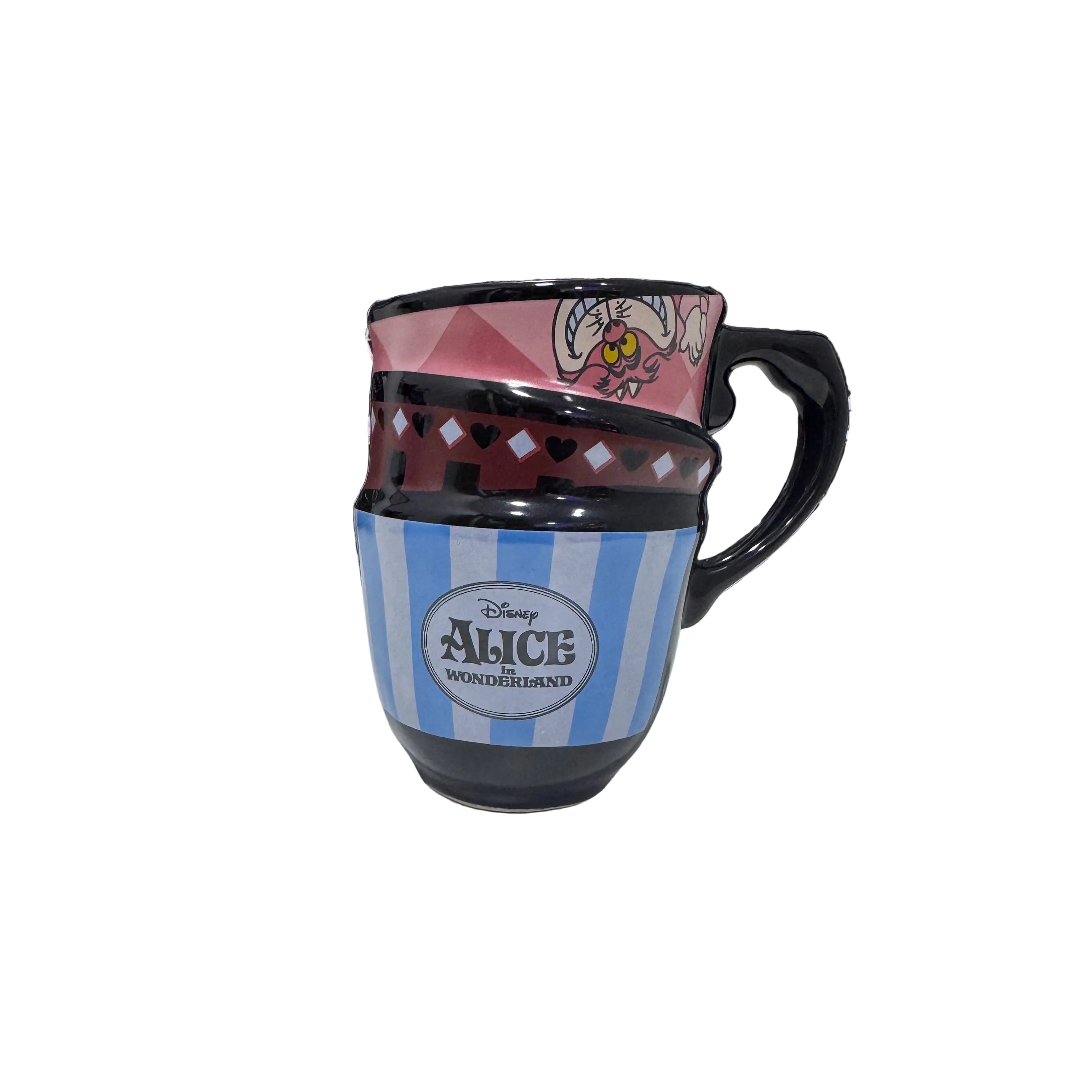 CANECA TRIO ALICE NO PAIS DAS MARAVILHAS 350ML - ZONACRIATIVA