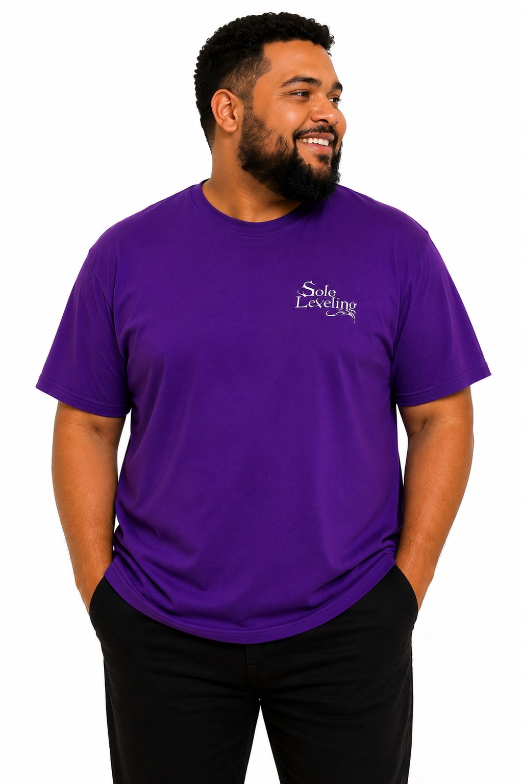 CAMISETA SOLO LEVELING - 100% ALGODÃO