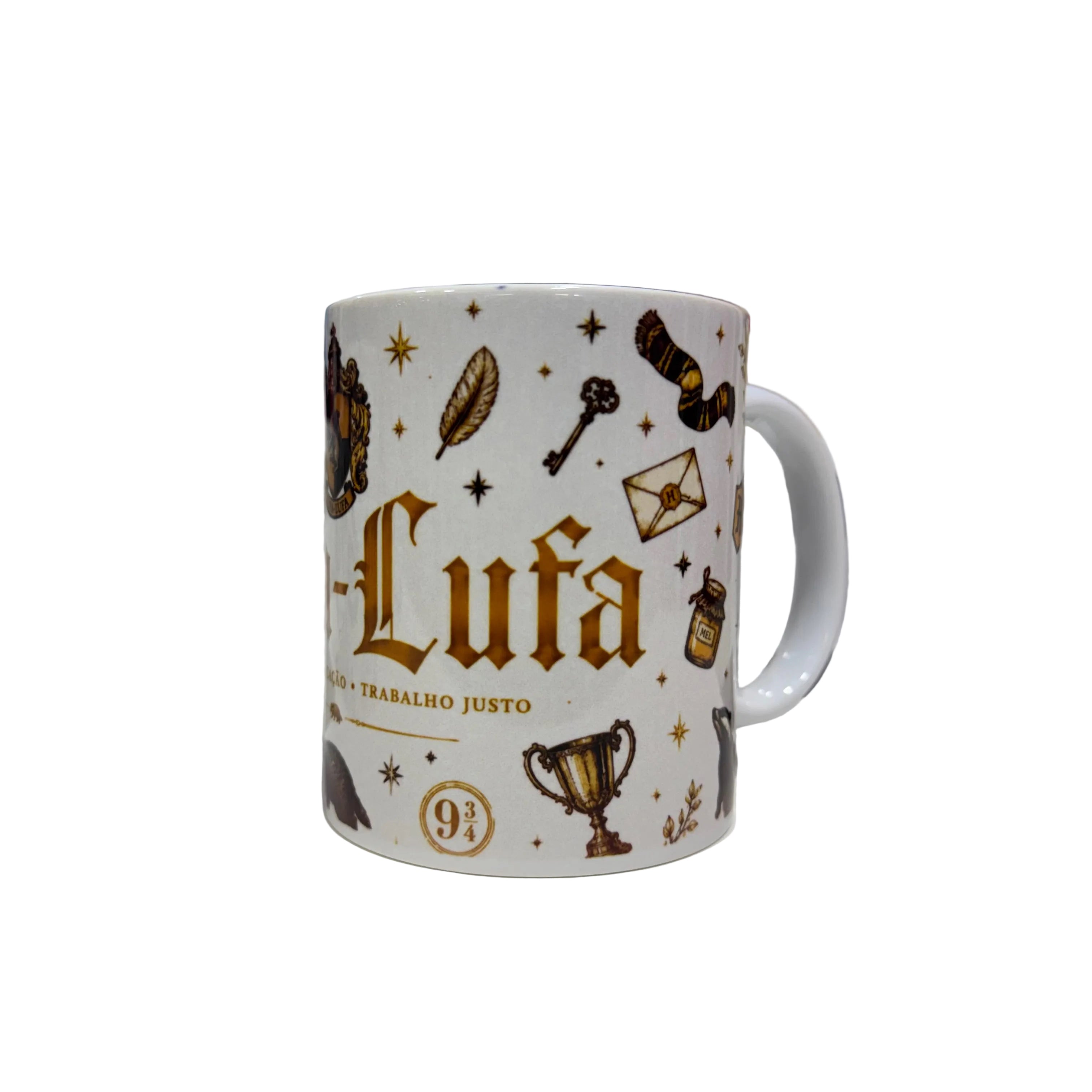 KIT 4 CANECAS CASAS HARRY POTTER 325ML - HP