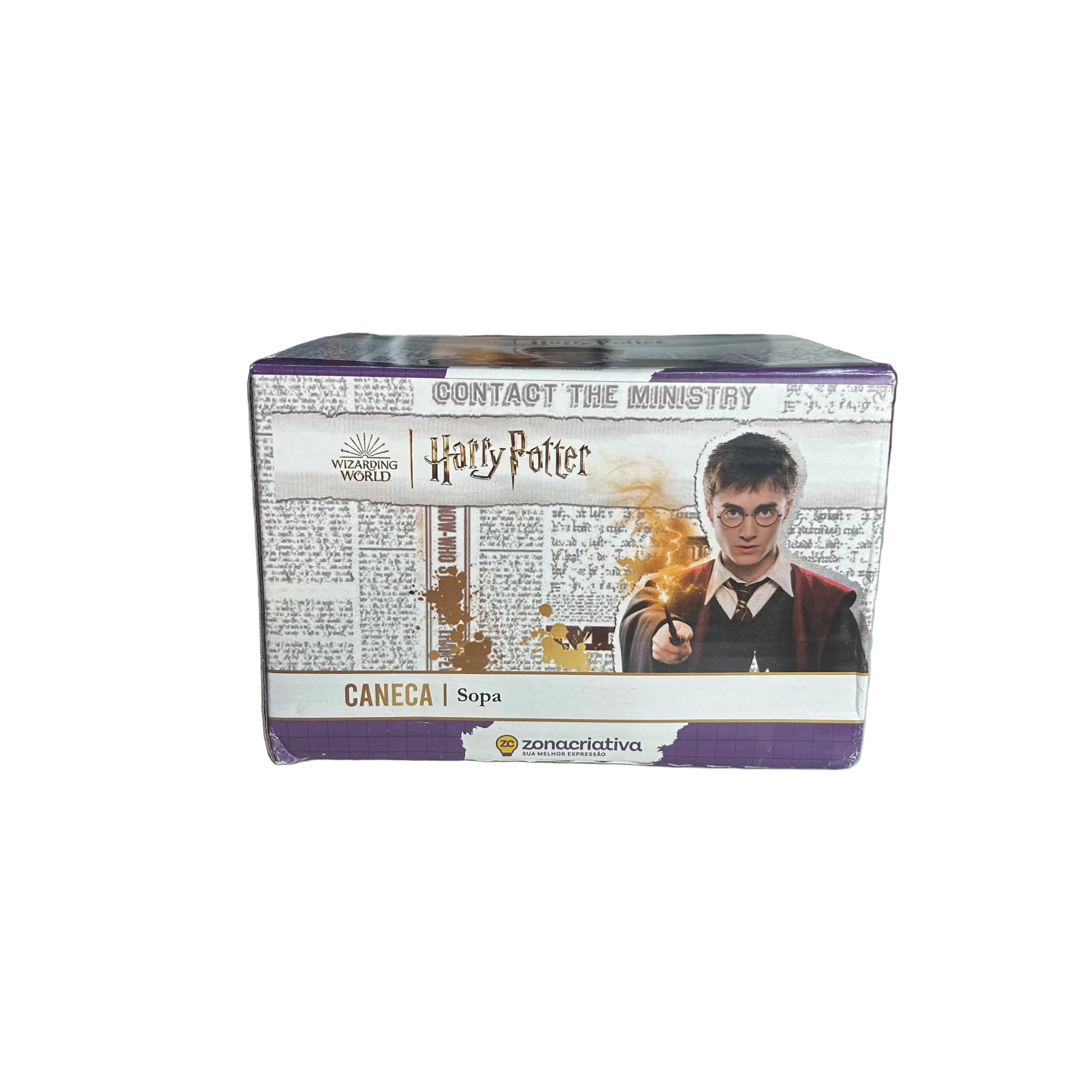 CANECA DE SOPA HOGWARTS - HARRY POTTER 600ML
