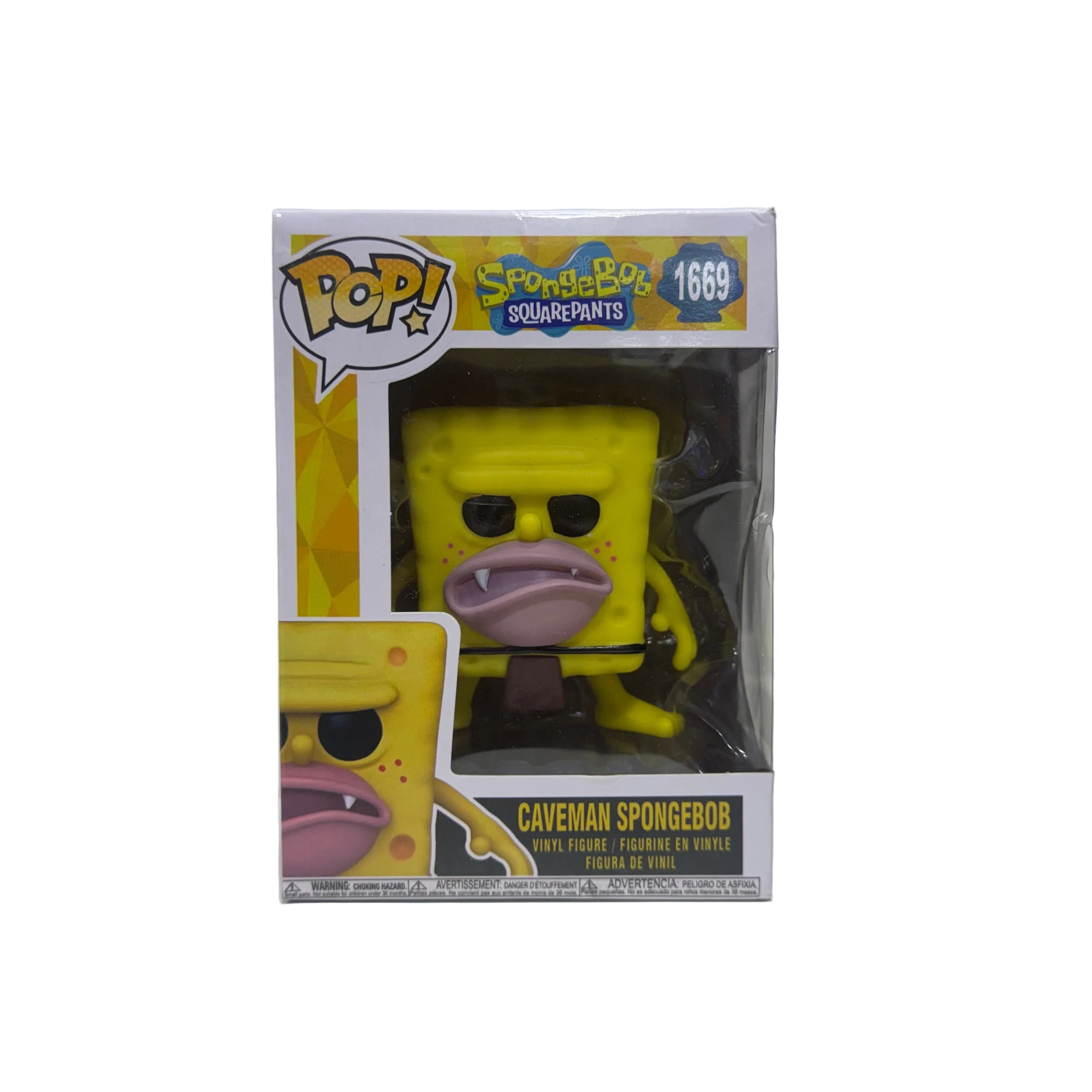 FUNKO POP! BOB ESPONJA - HOMEM DAS CAVERNAS