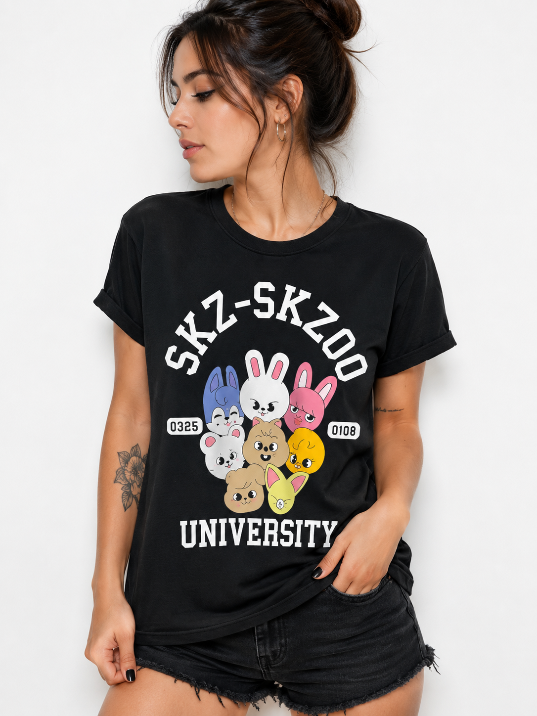CAMISETA STRAY KIDS - GRUPO COREANO