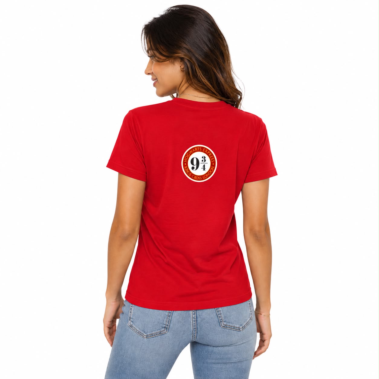 CAMISETA HARRY POTTER 9/3/4 - VERMELHA
