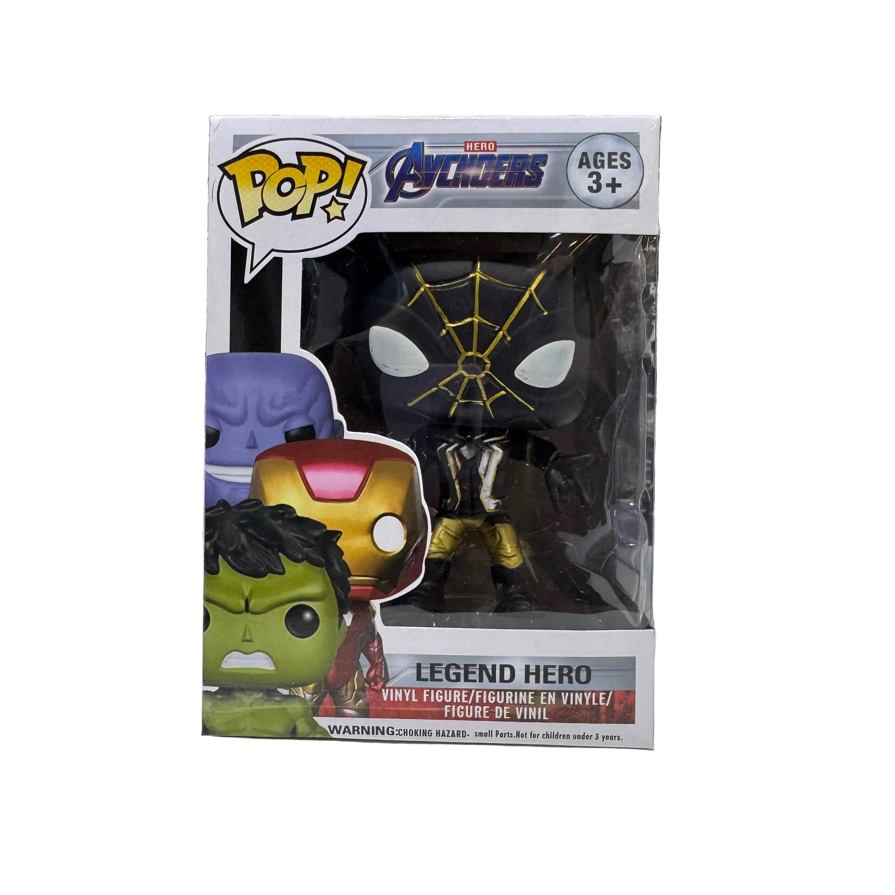 FUNKO POP! HOMEM ARANHA PRETO 2 - MARVEL