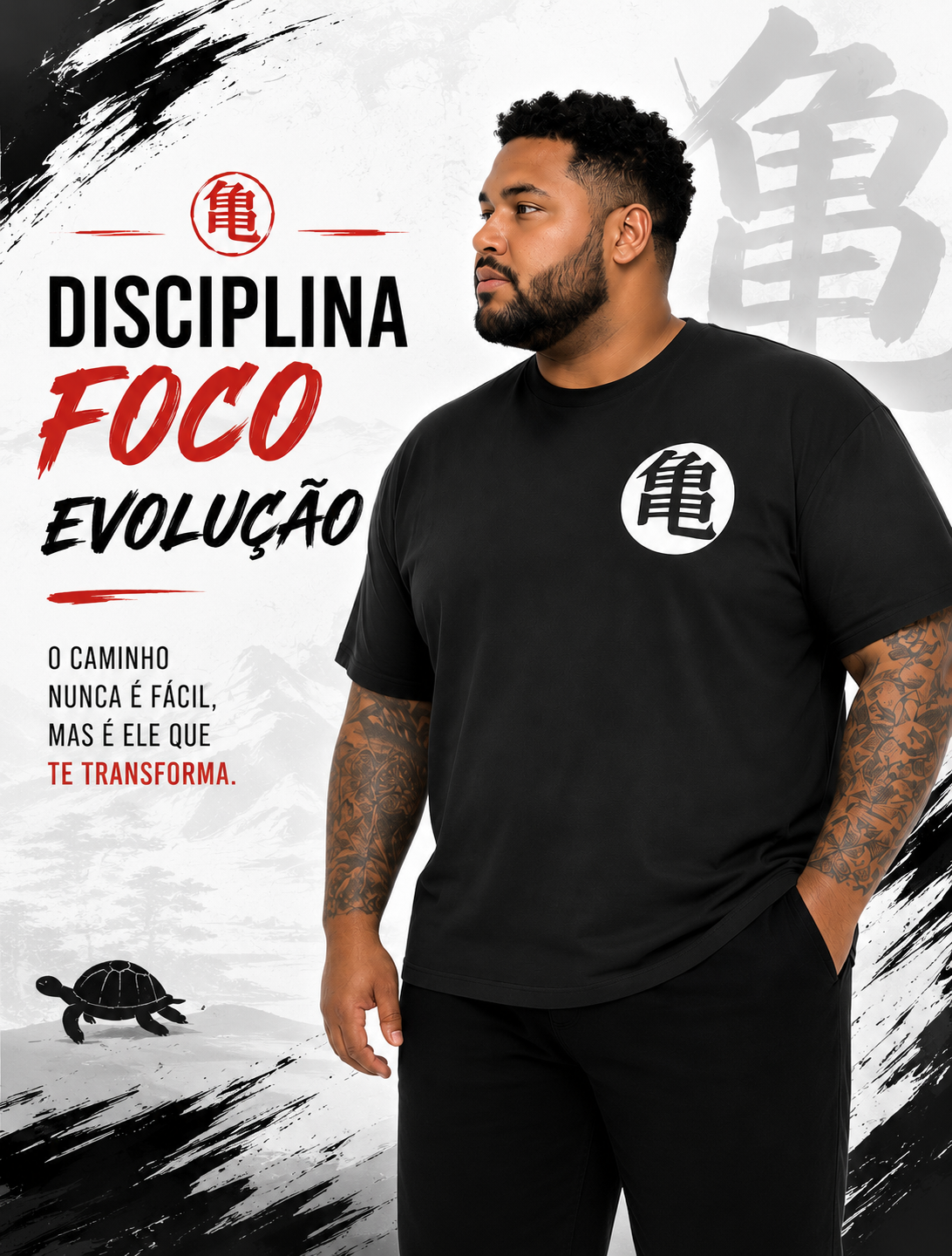CAMISETA DRAGON BALL Z - PRETA