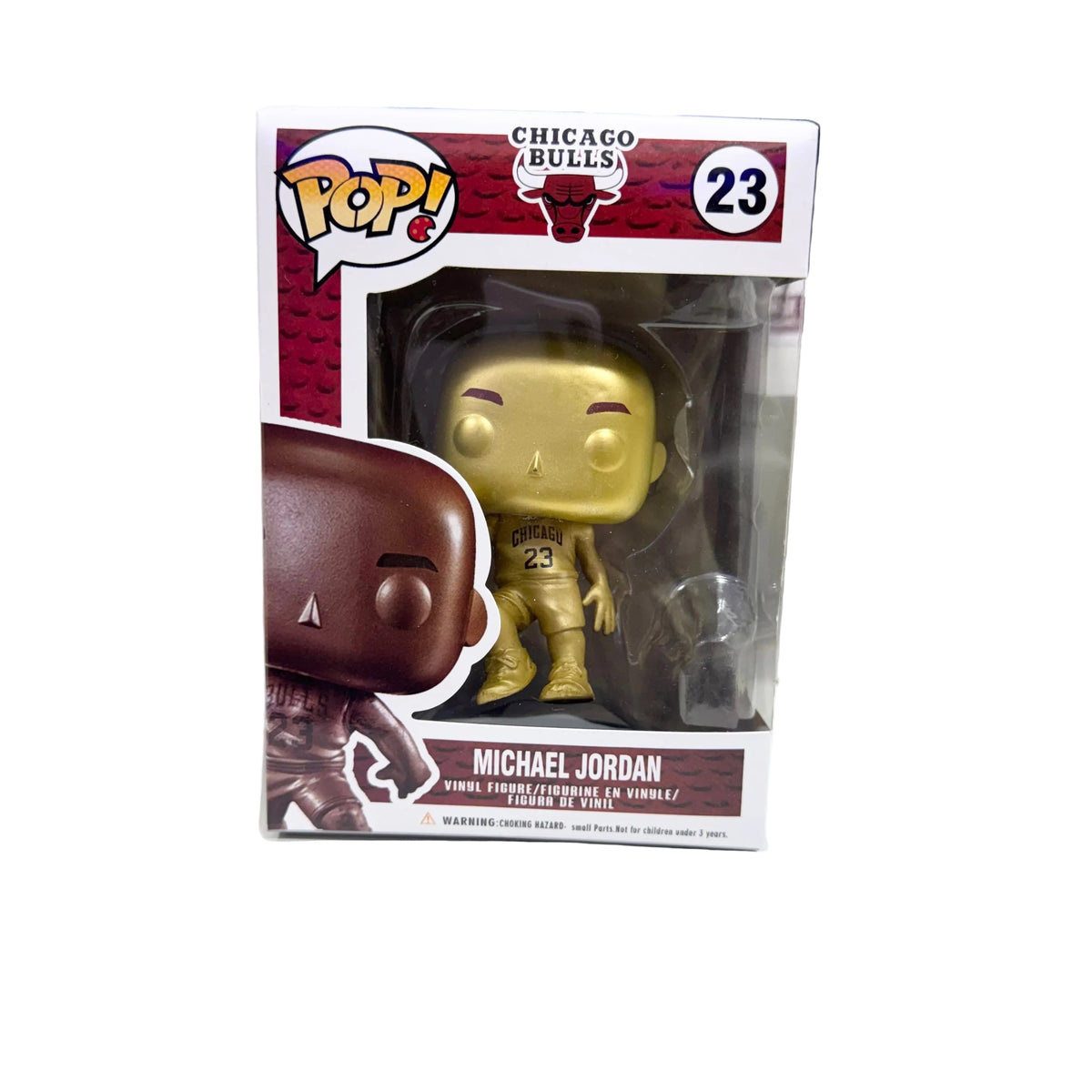 FUNKO POP! MICHAEL JORDAN - ACABAMENTO DOURADO
