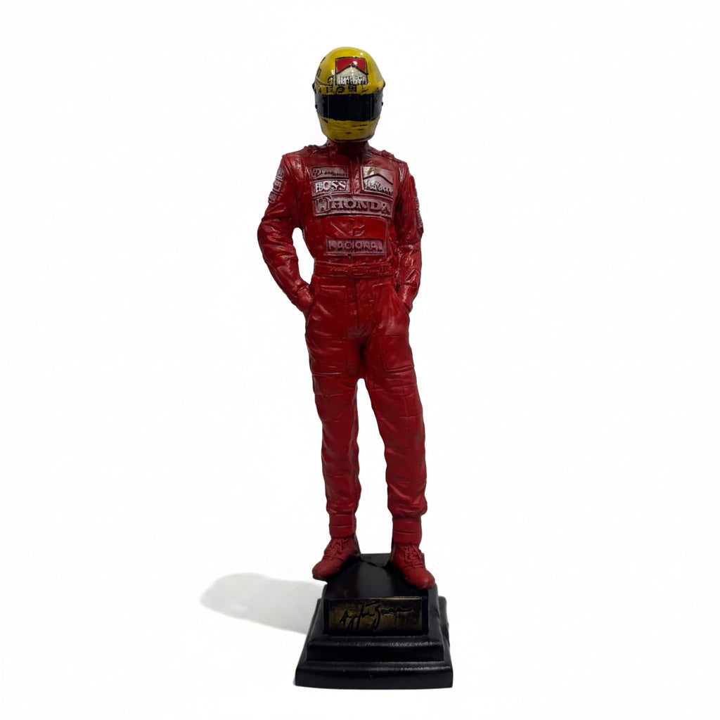BONECO AYRTON SENNA 32CM - RESINA PREMIUM