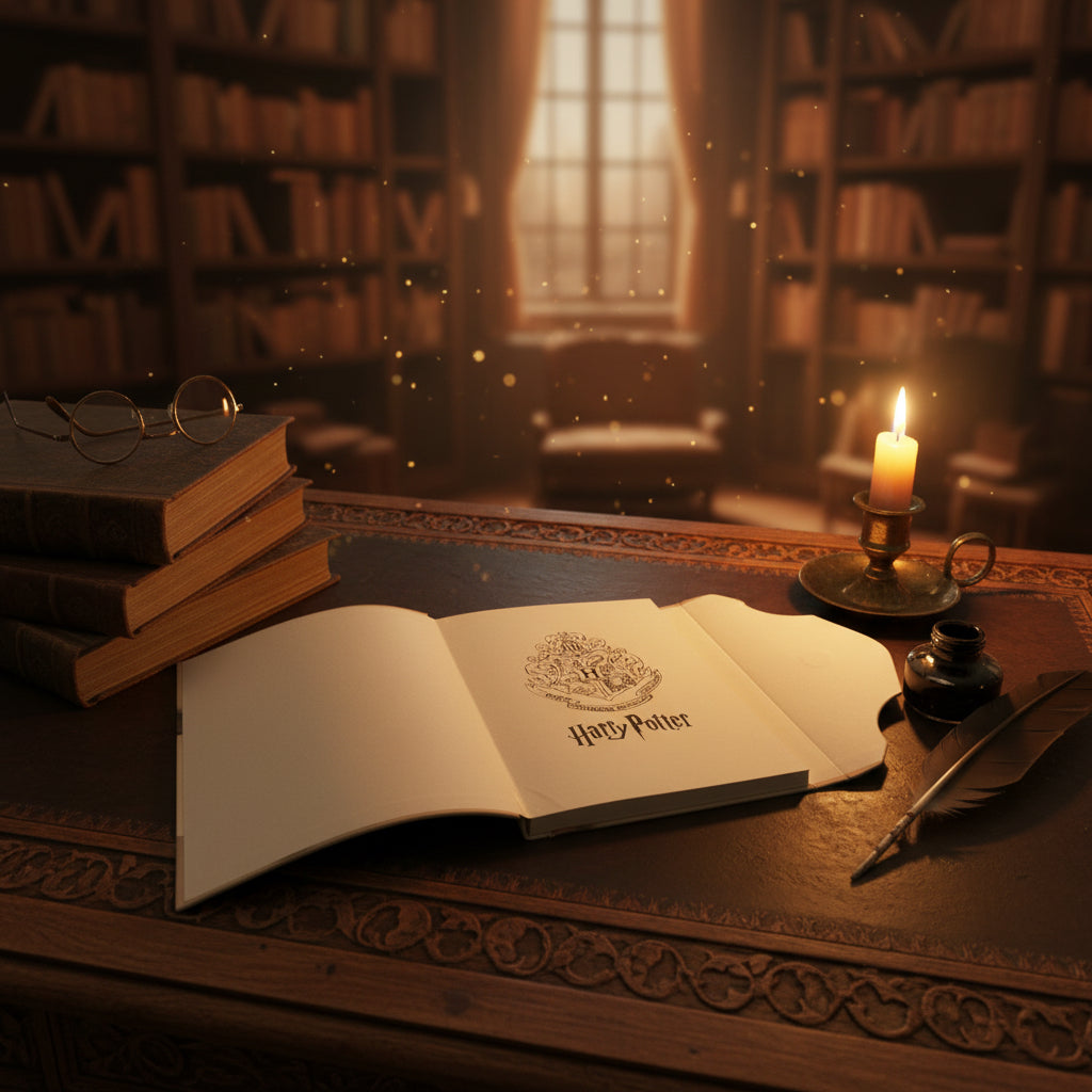 AGENDA CARTA DE HOGWARTS - HARRY POTTER