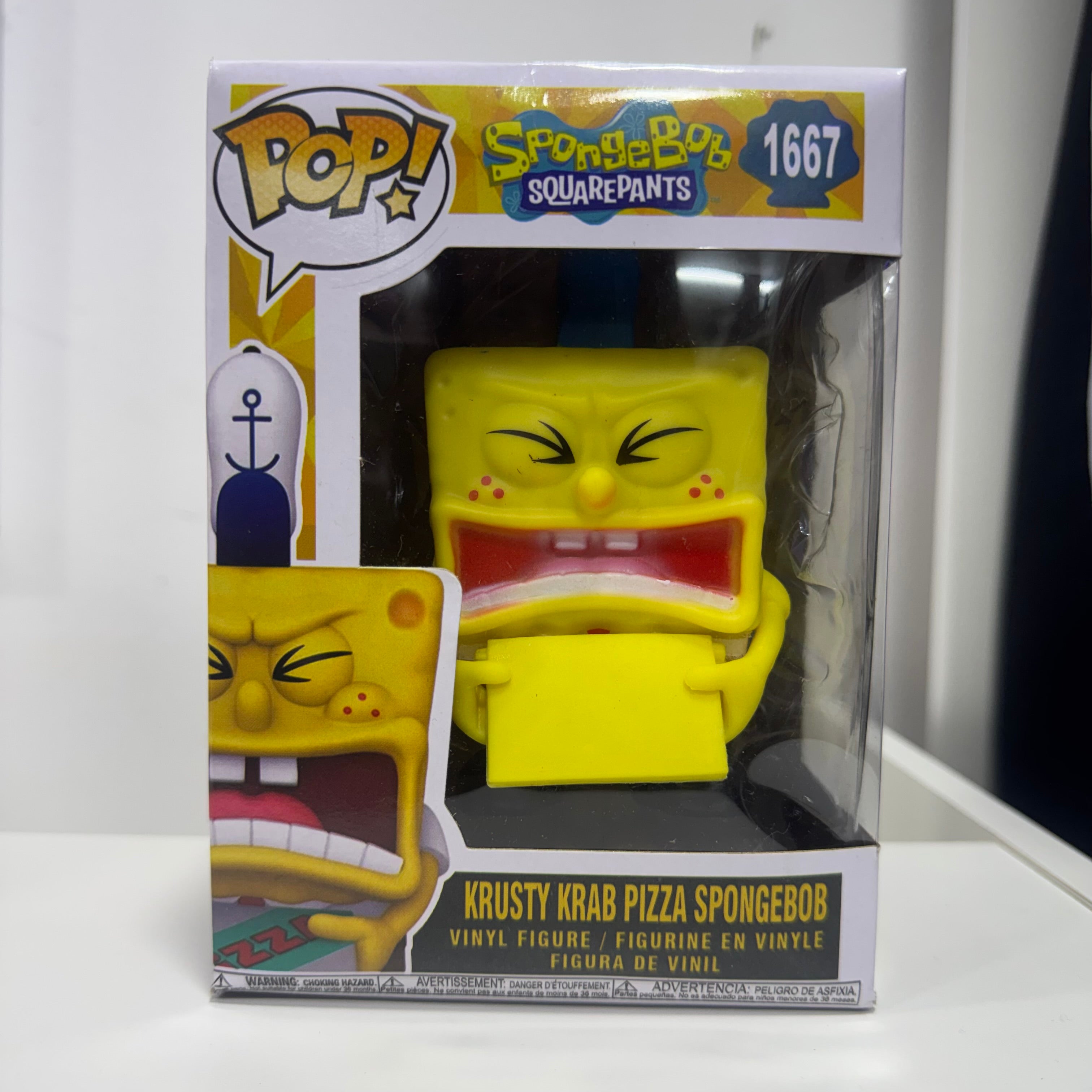FUNKO POP! BOB ESPONJA ENTREGADOR DE PIZZA