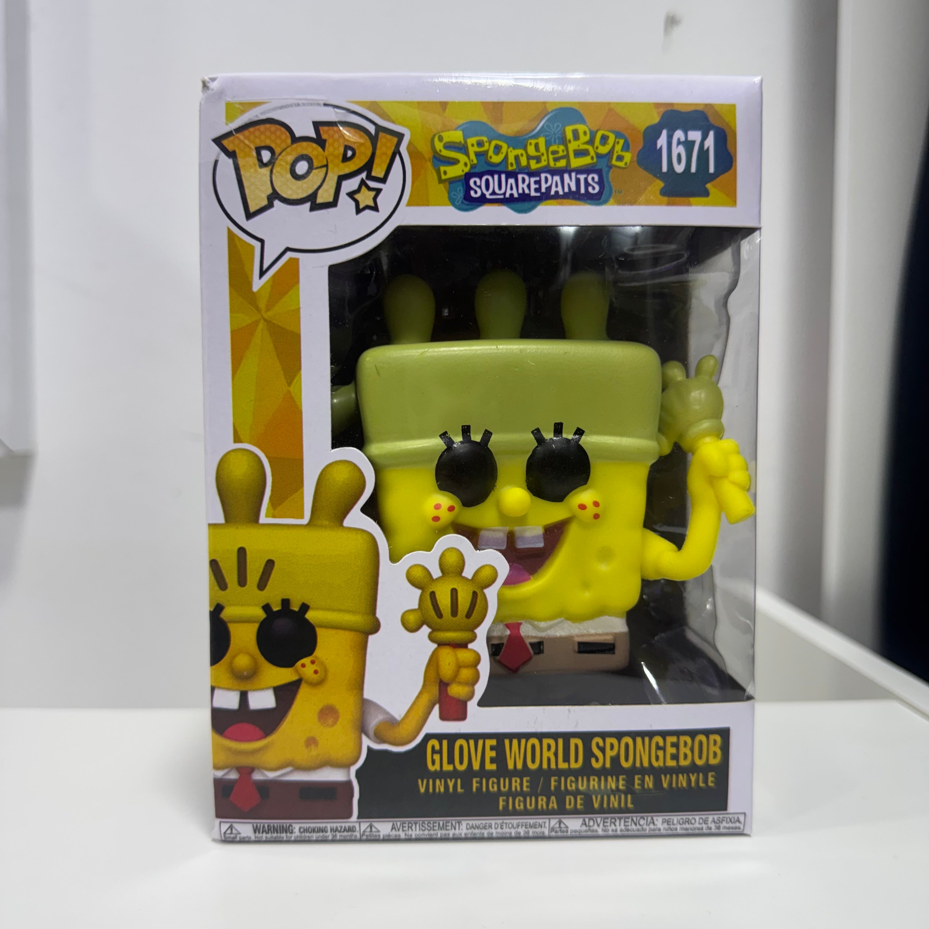 FUNKO POP! BOB ESPONJA - GLOVE WORLD