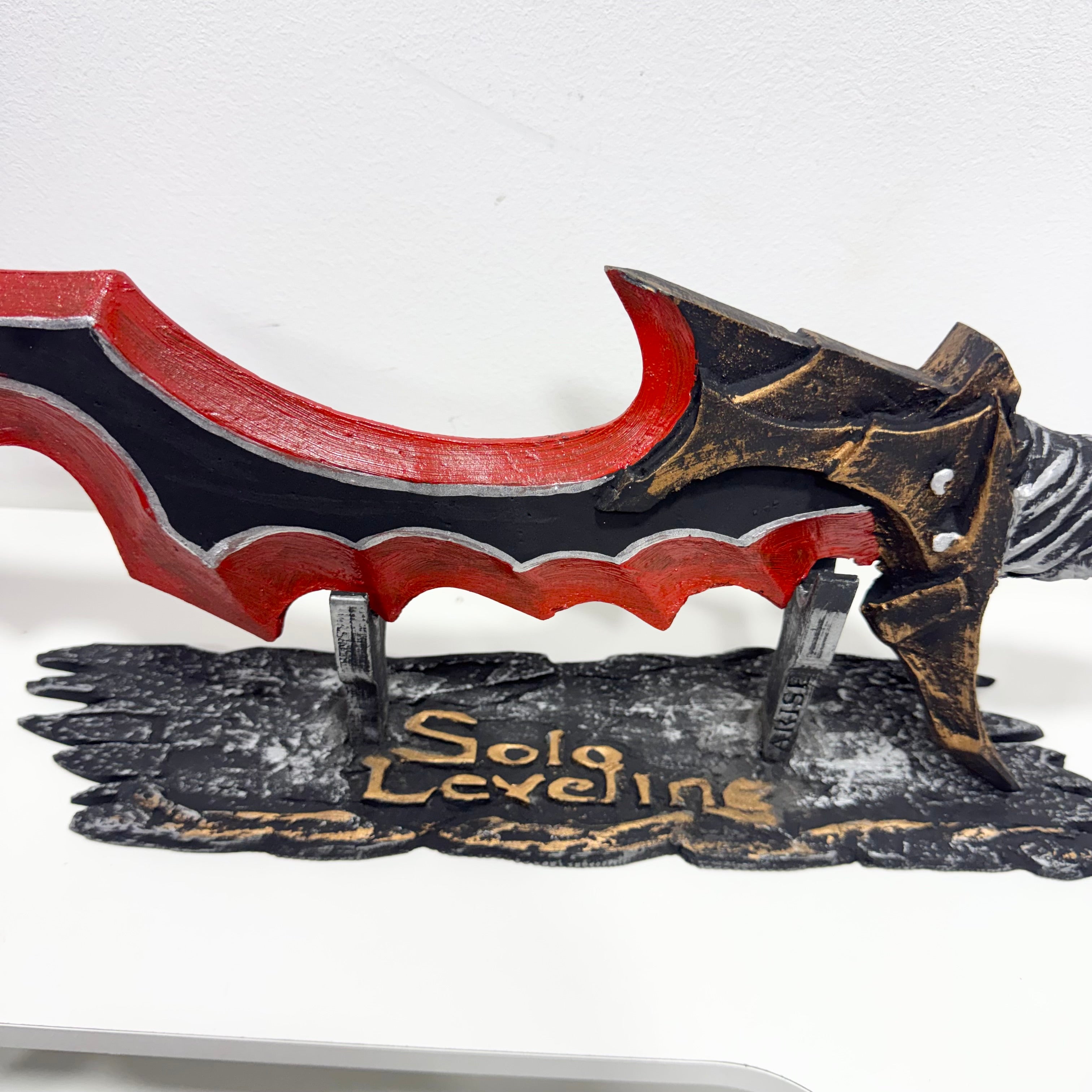 ADAGA ASSASSINA DE CAVALEIROS 53CM EM RESINA  - SOLO LEVELING