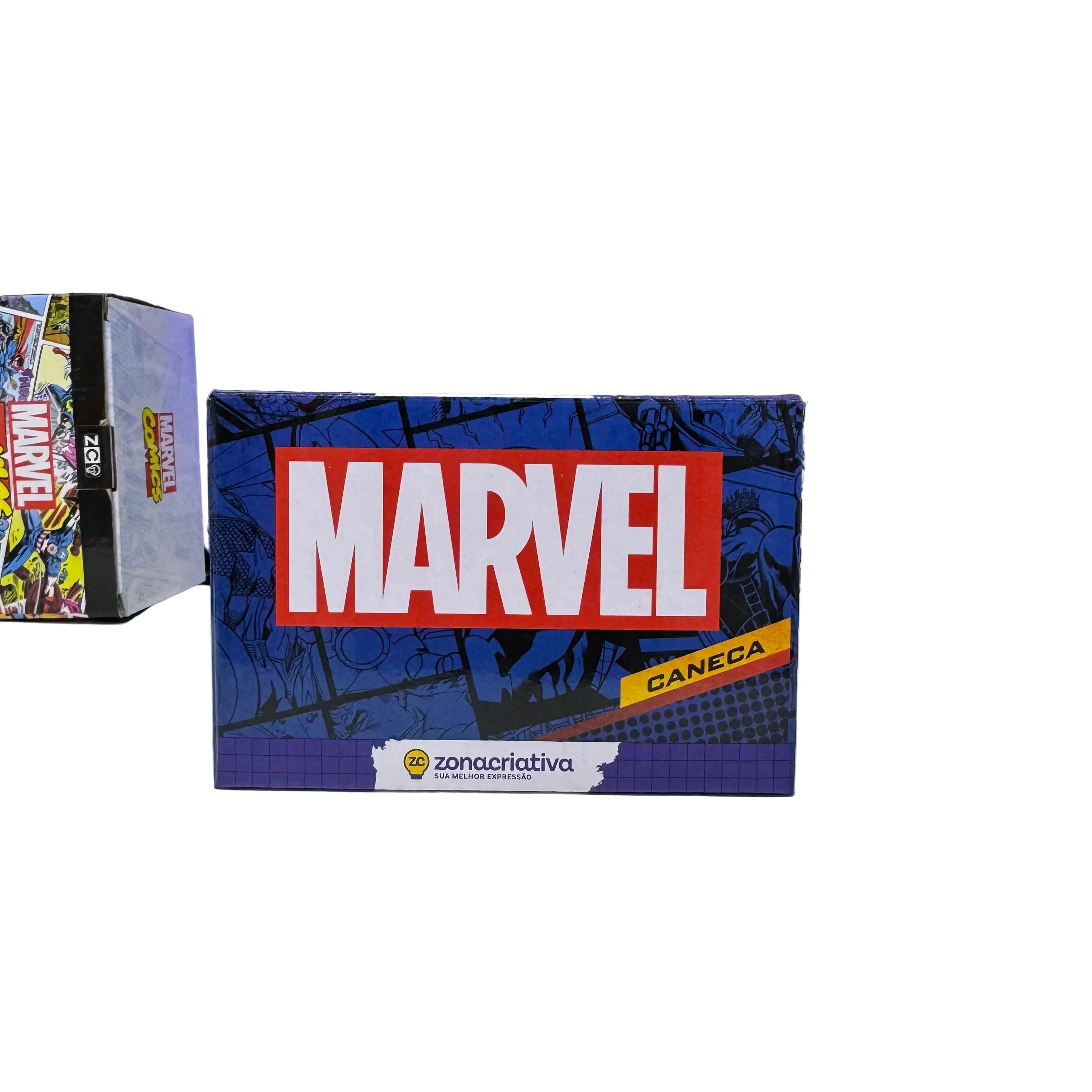 CANECA HOMEM ARANHA QUADRADA250ML ZONACRIATIVA  - MARVEL