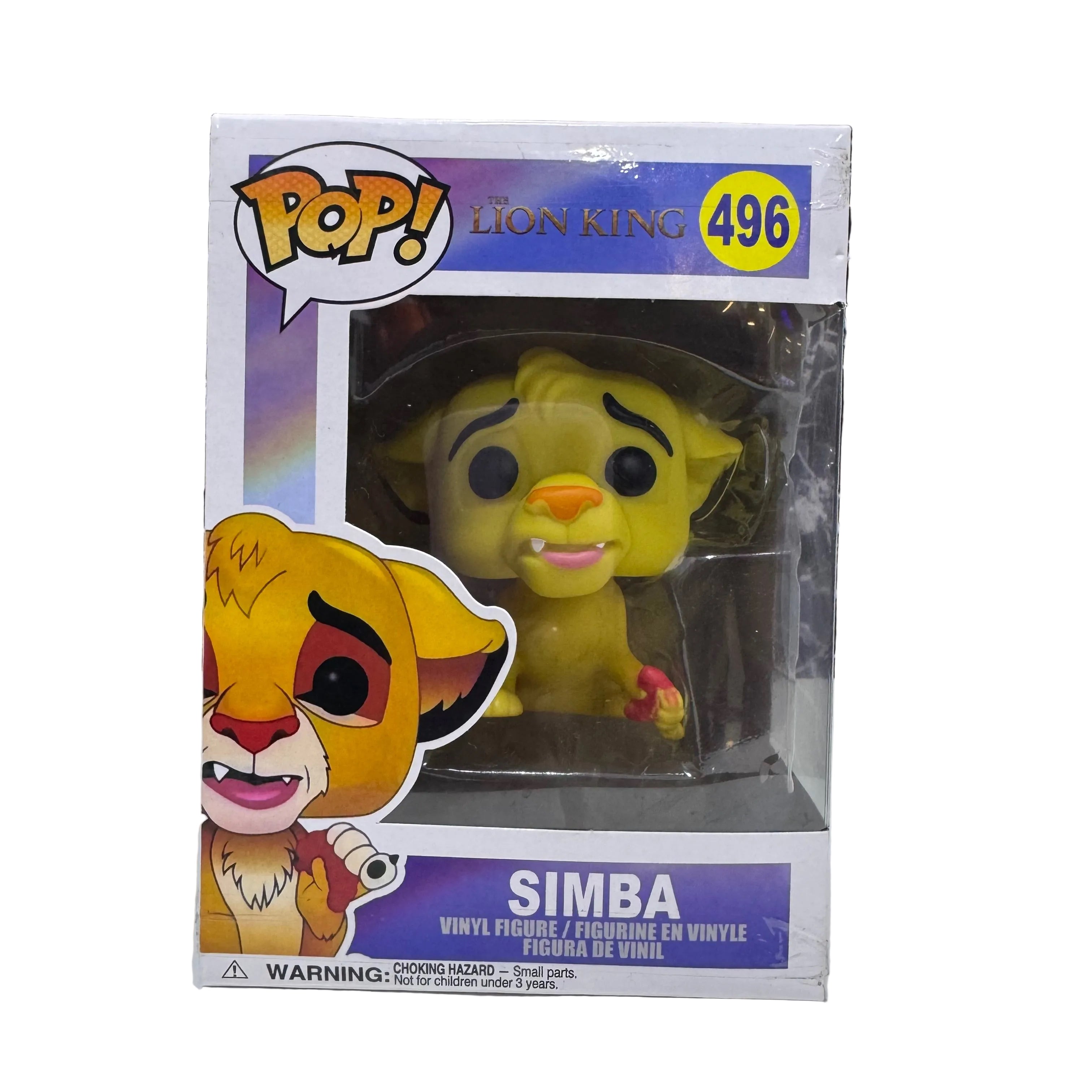 FUNKO POP! REI LEÃO 496 - SIMBA