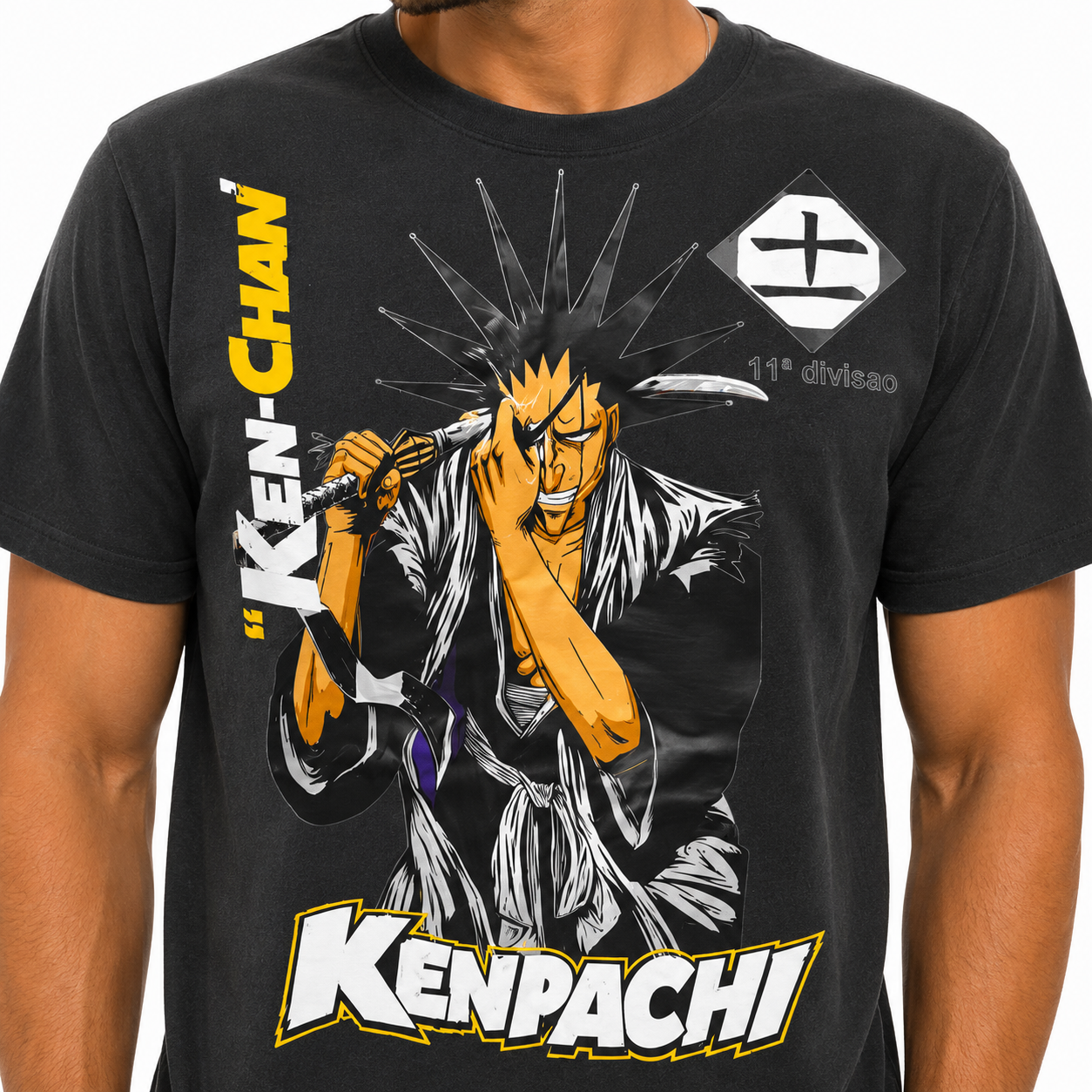CAMISETA KENPACH ZARAKI  - BLEACH