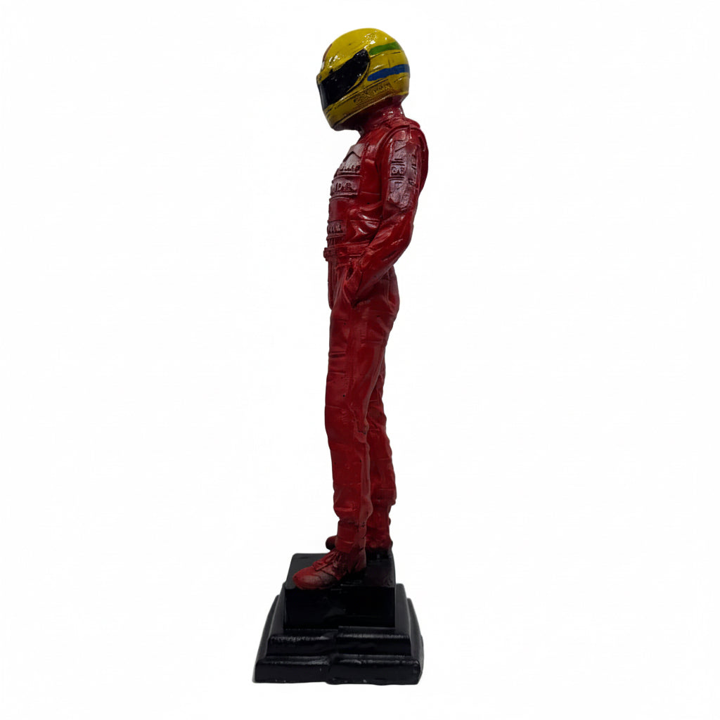 BONECO AYRTON SENNA 32CM - RESINA PREMIUM