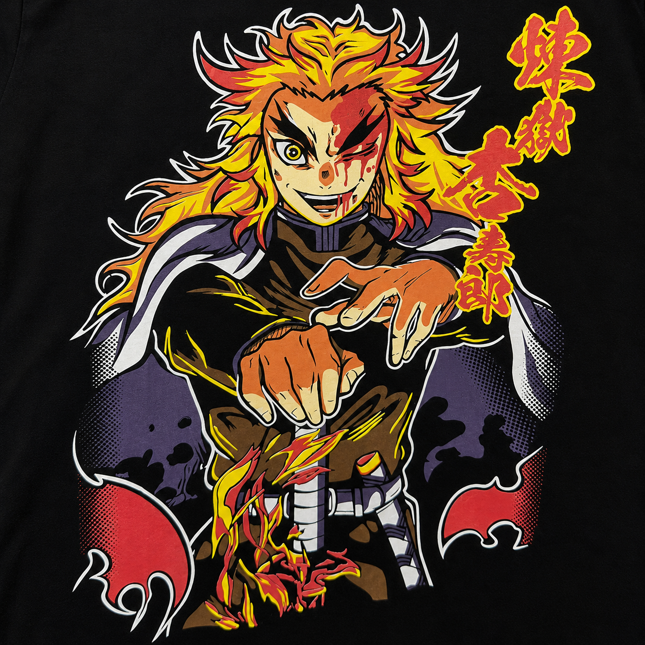 CAMISETA RENGOKU - DEMON SLAYER