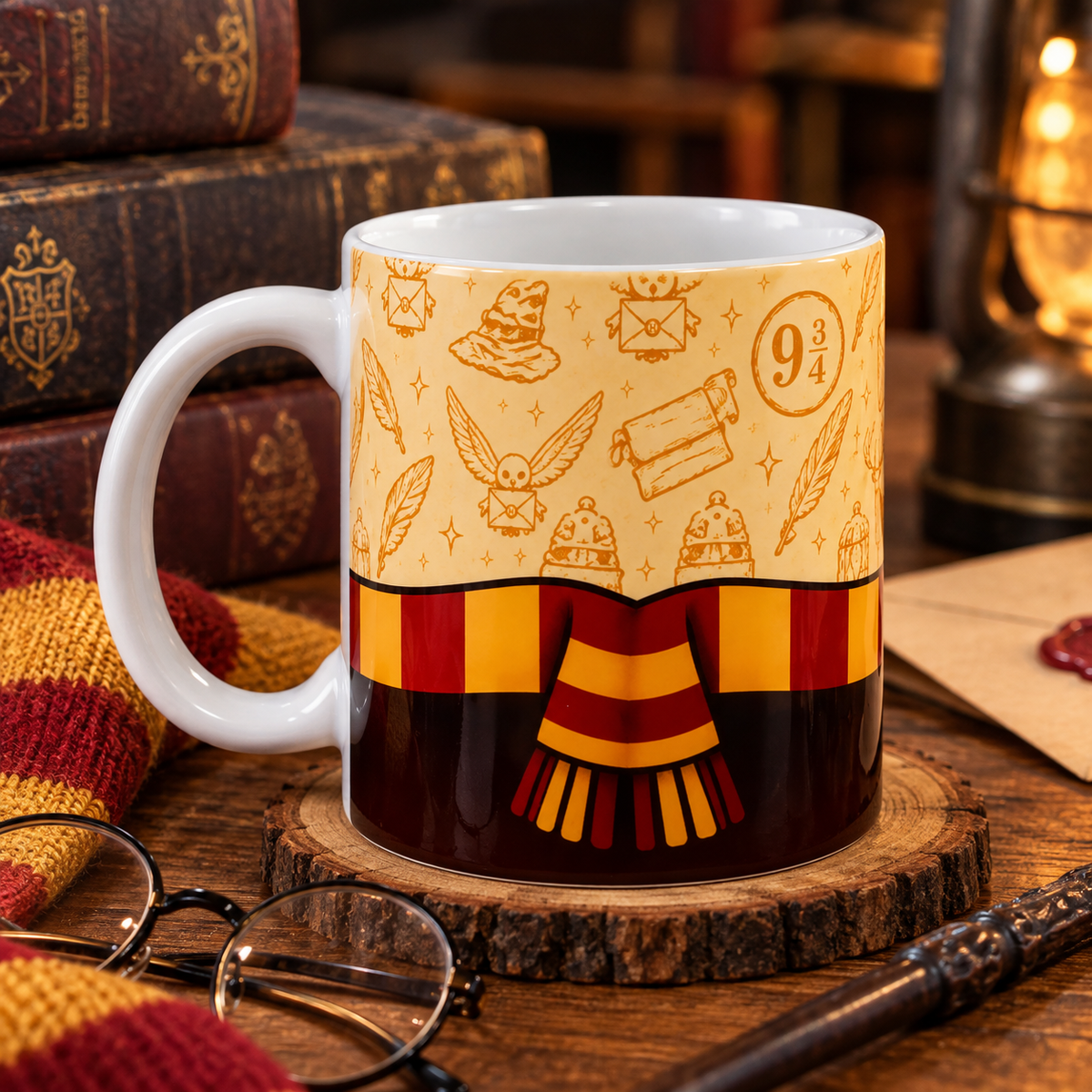 CANECA TEMÁTICA HARRY POTTER - 325ML