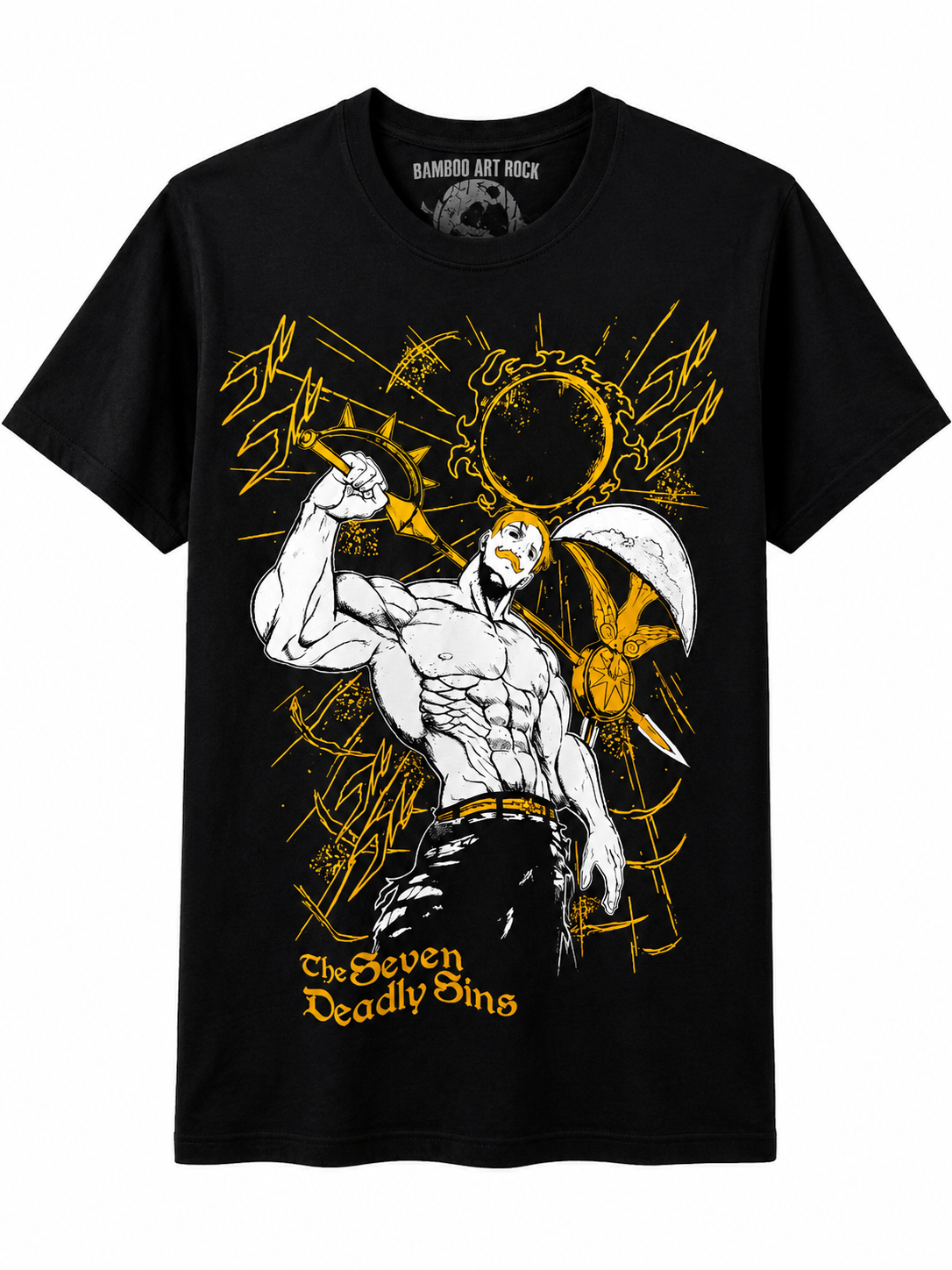 CAMISETA ESCANOR - NANATSU TAIZAI 7 PECADOS CAPITAIS