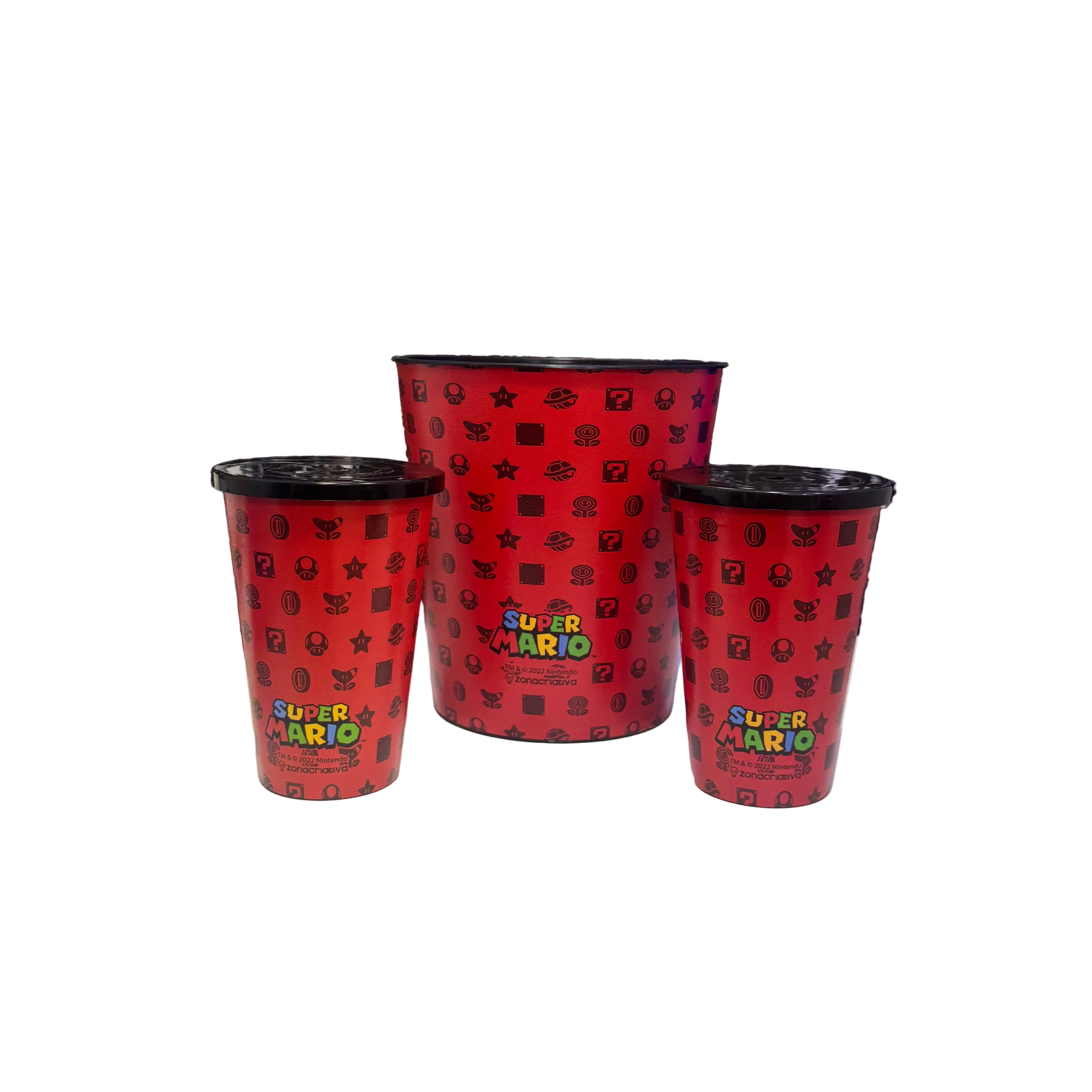 KIT ALMOFADA DE CINEMA - SUPER MARIO