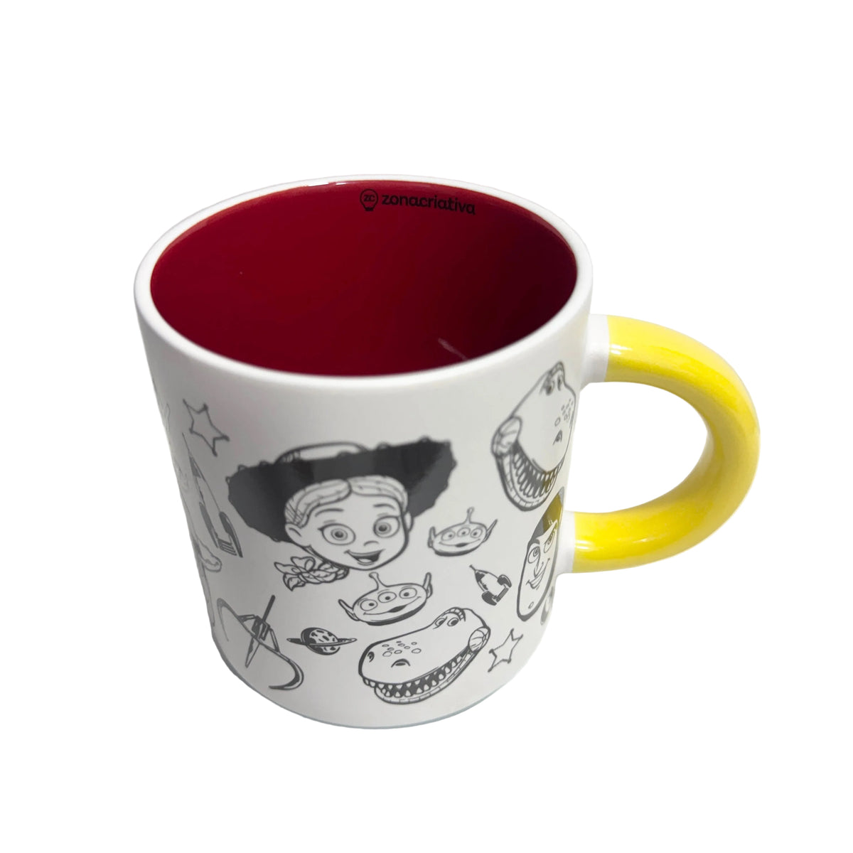 CANECA GRAFITE TOY STORY - ZONACRIATIVA 500ML