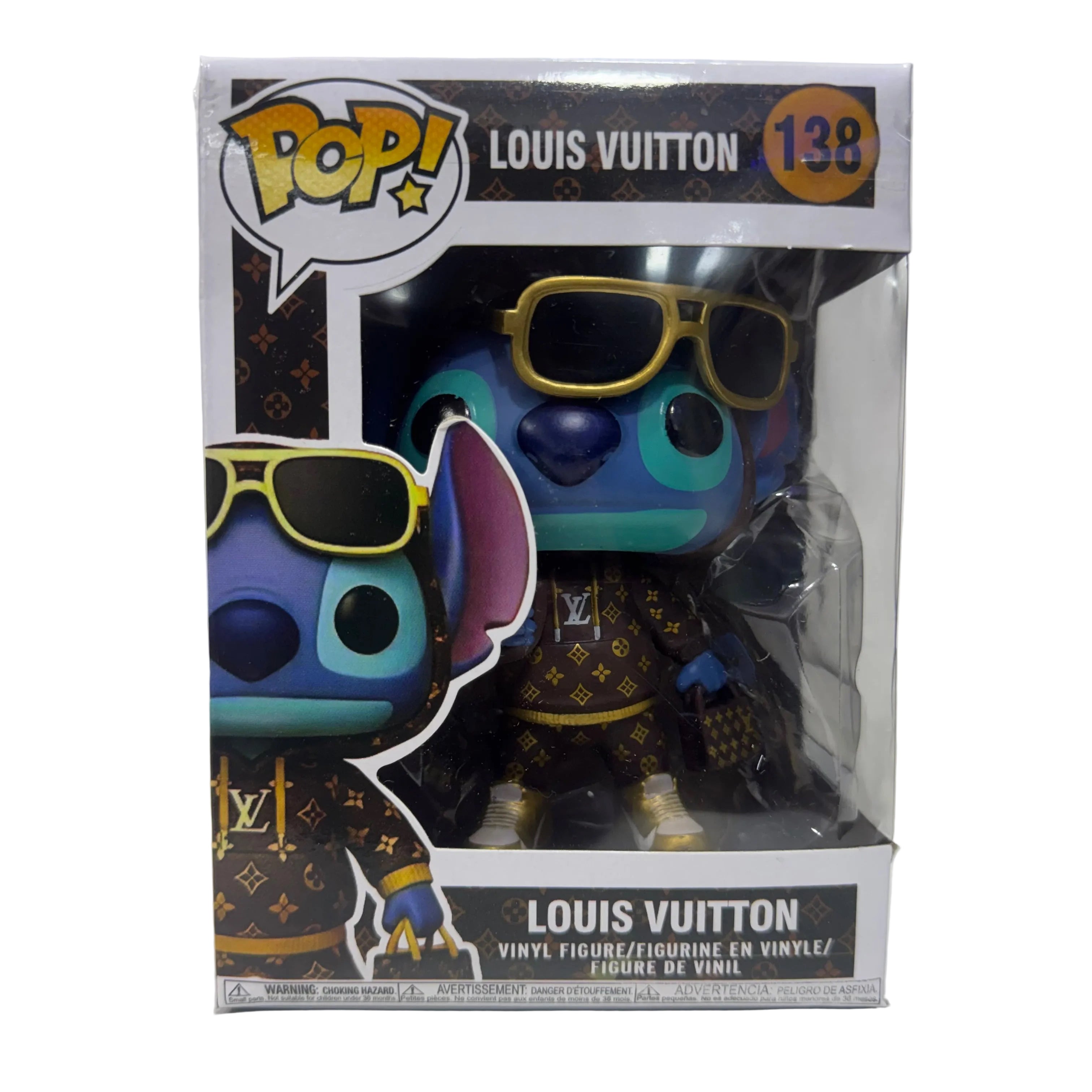 FUNKO POP! STITCH ROUPA LUIS VUITTON
