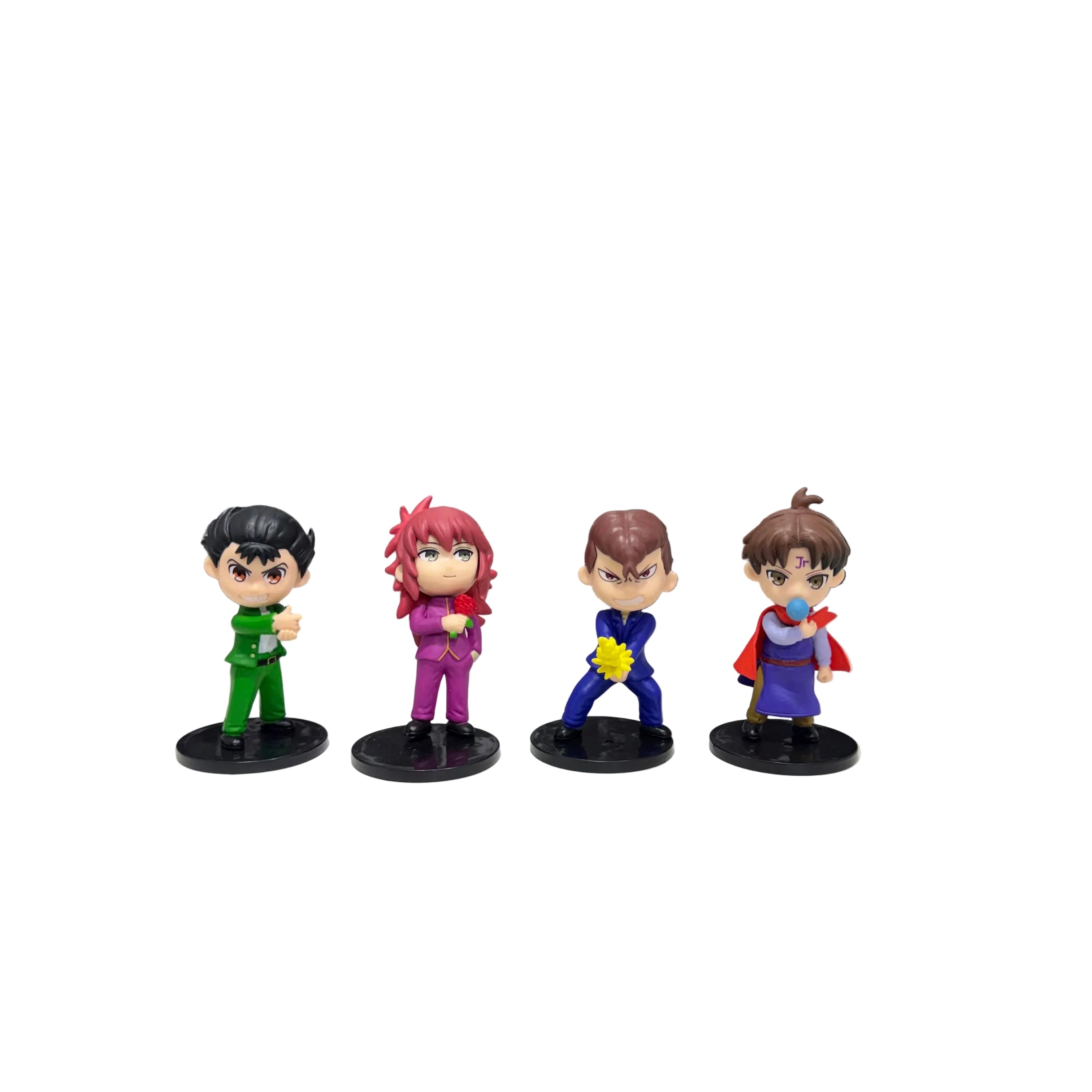 KIT ACTION FIGURE YU YU HAKUSHO - PROTAGONISTAS 10CM