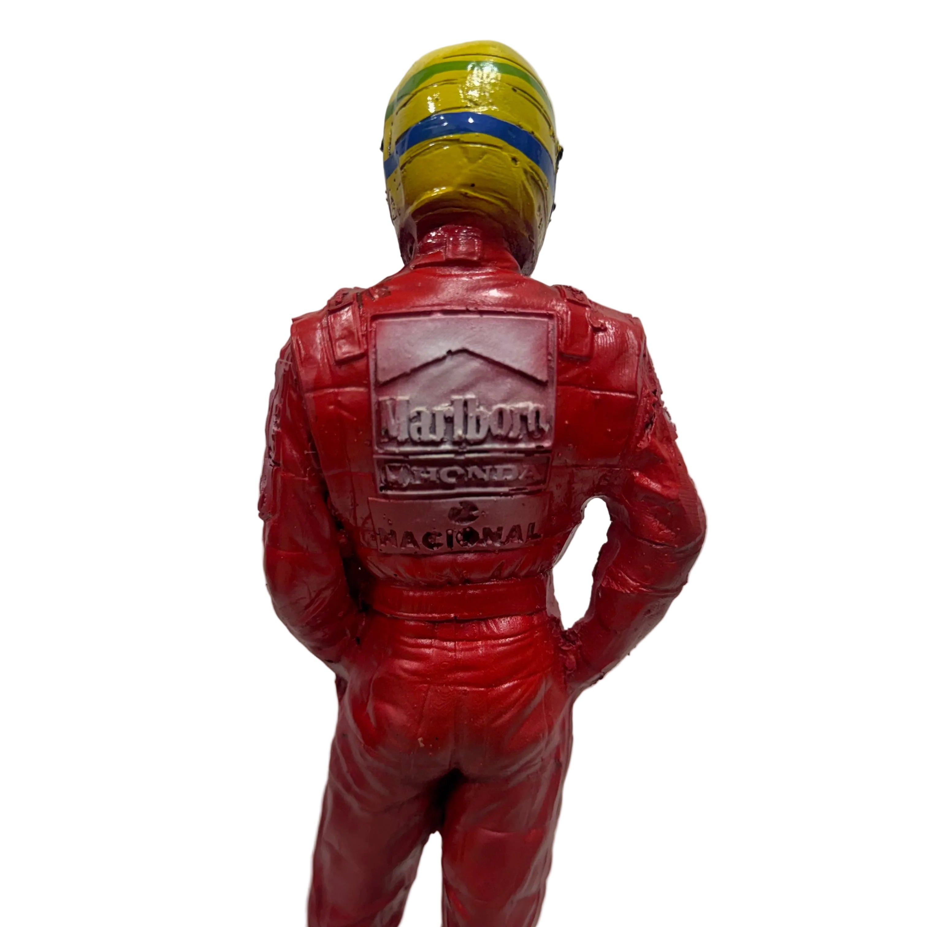 BONECO AYRTON SENNA 32CM - RESINA PREMIUM