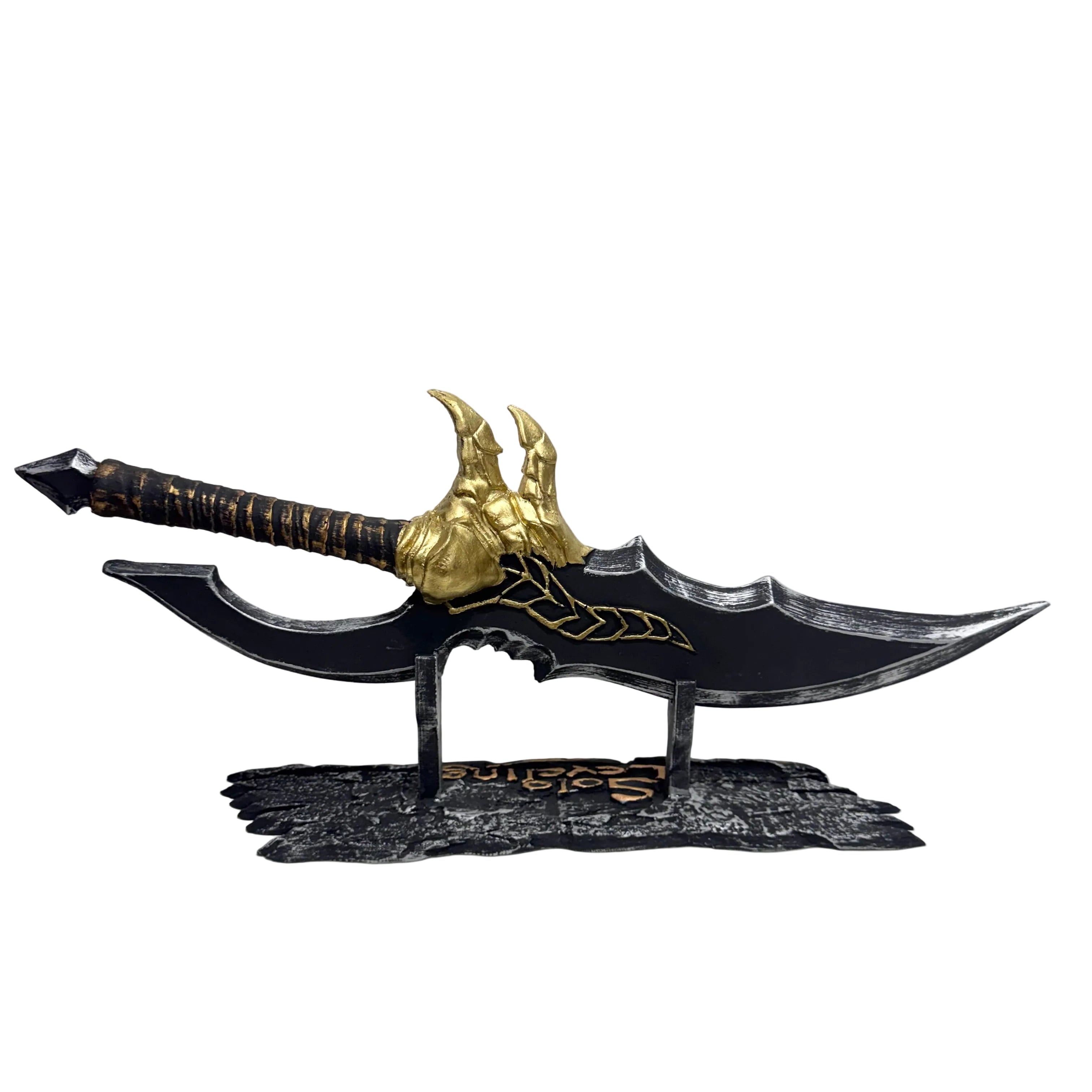 ADAGA PRESA VENENOSA KASAKA 53CM EM RESINA  - SOLO LEVELING