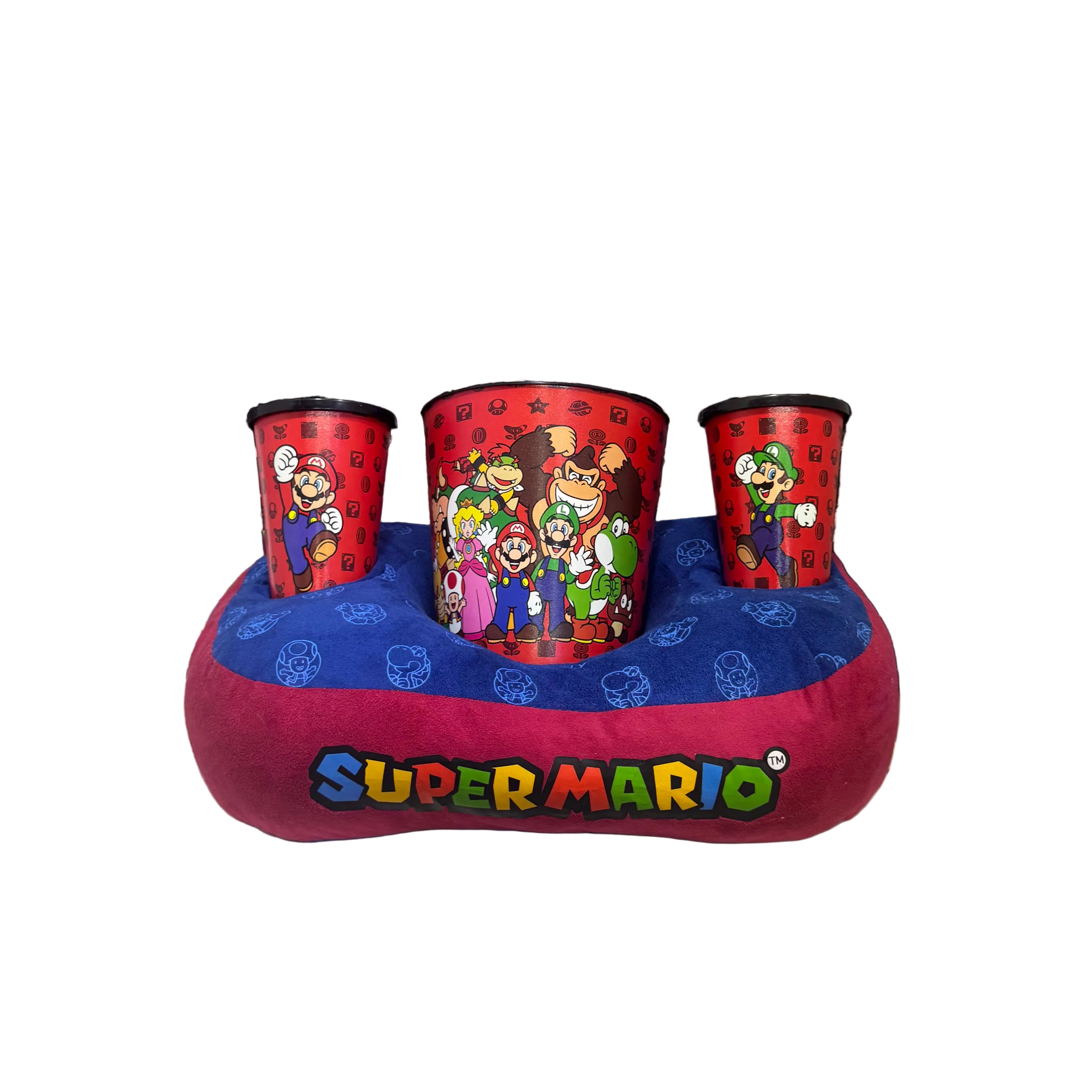 KIT ALMOFADA DE CINEMA - SUPER MARIO