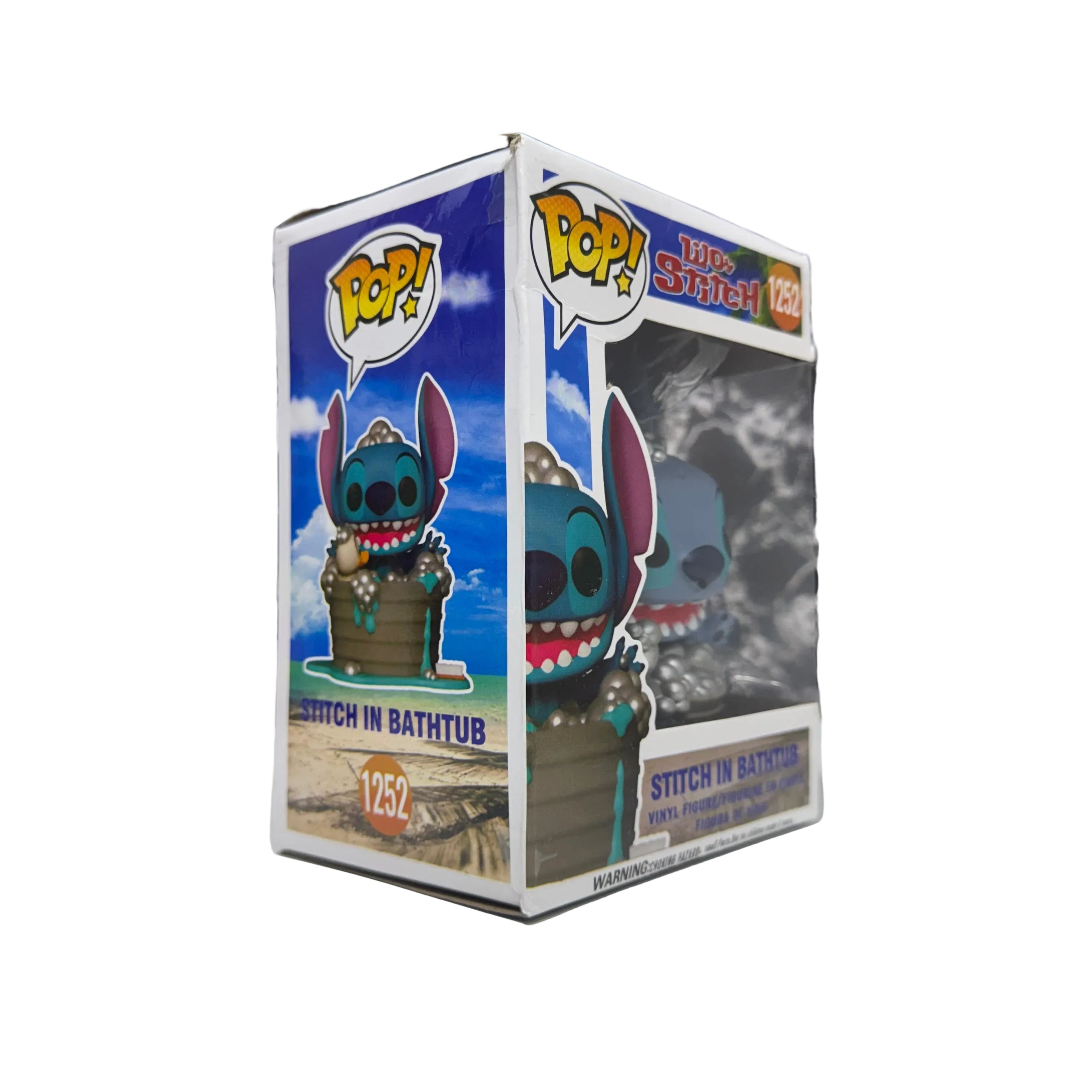 FUNKO POP! STITCH NA BANHEIRA