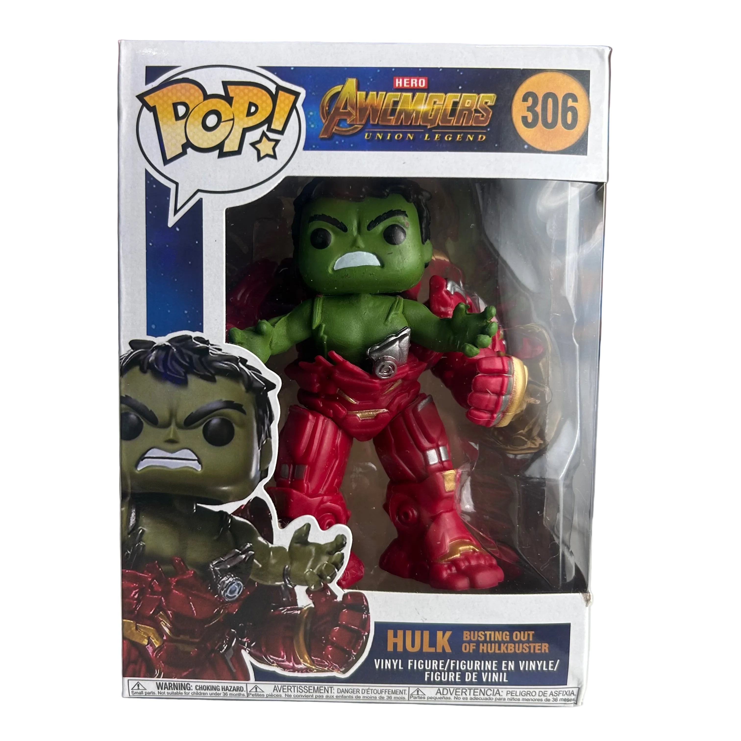FUNKO POP! HULK (HULKBUSTER) - MARVEL