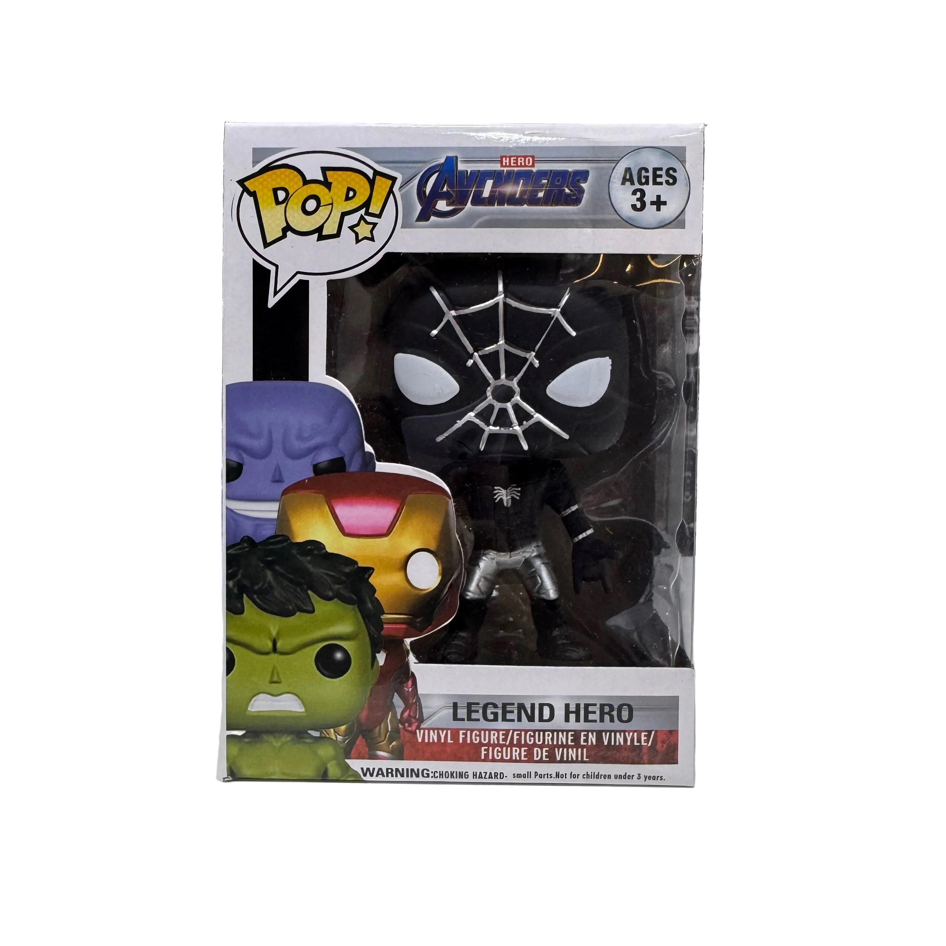 FUNKO POP! HOMEM ARANHA PRETO 1 - MARVEL