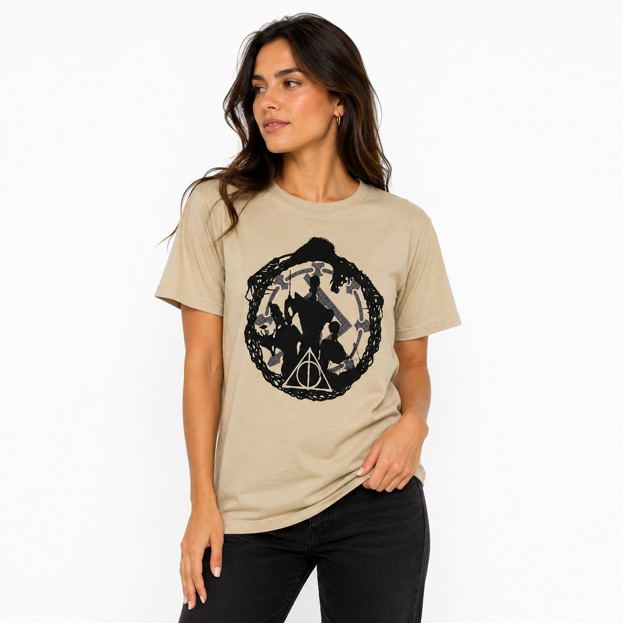 CAMISETA HARRY POTTER RELIQUIAS DA MORTE - UNISSEX