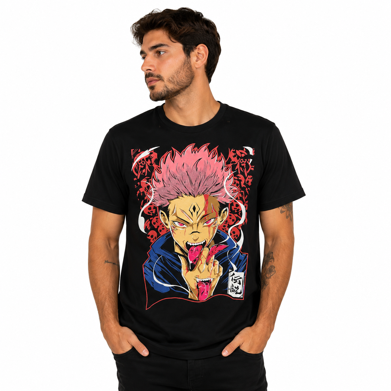 CAMISETA SUKUNA - JUJUTSU KAISEN