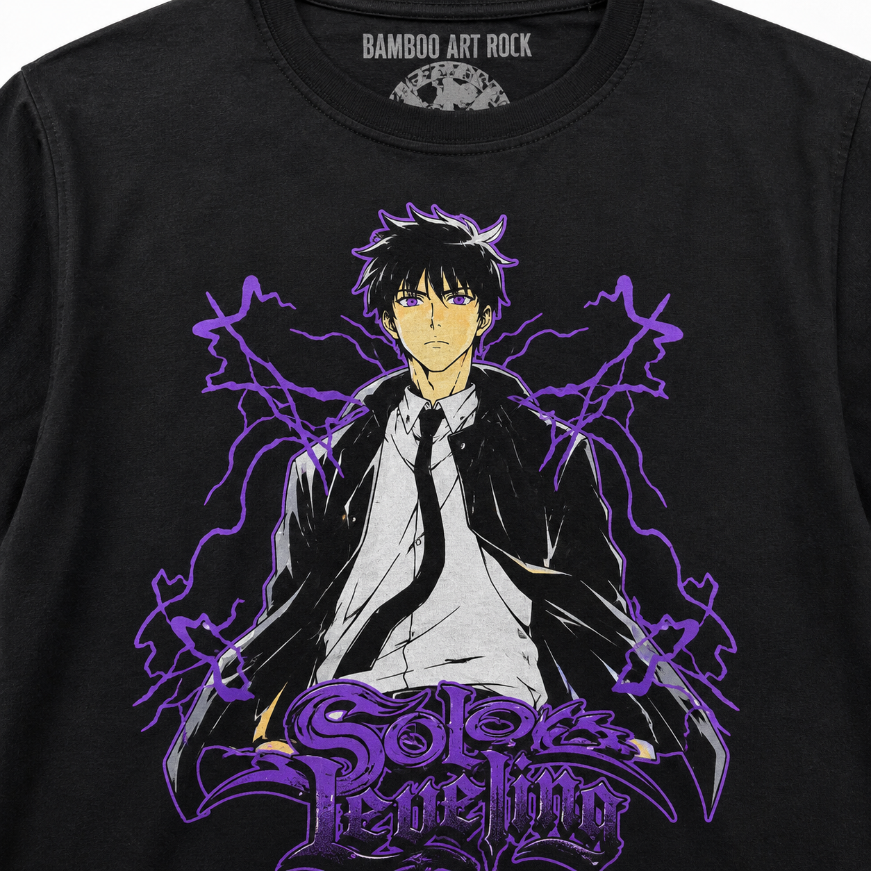 CAMISETA SOLO LEVELING - 100% ALGODÃO