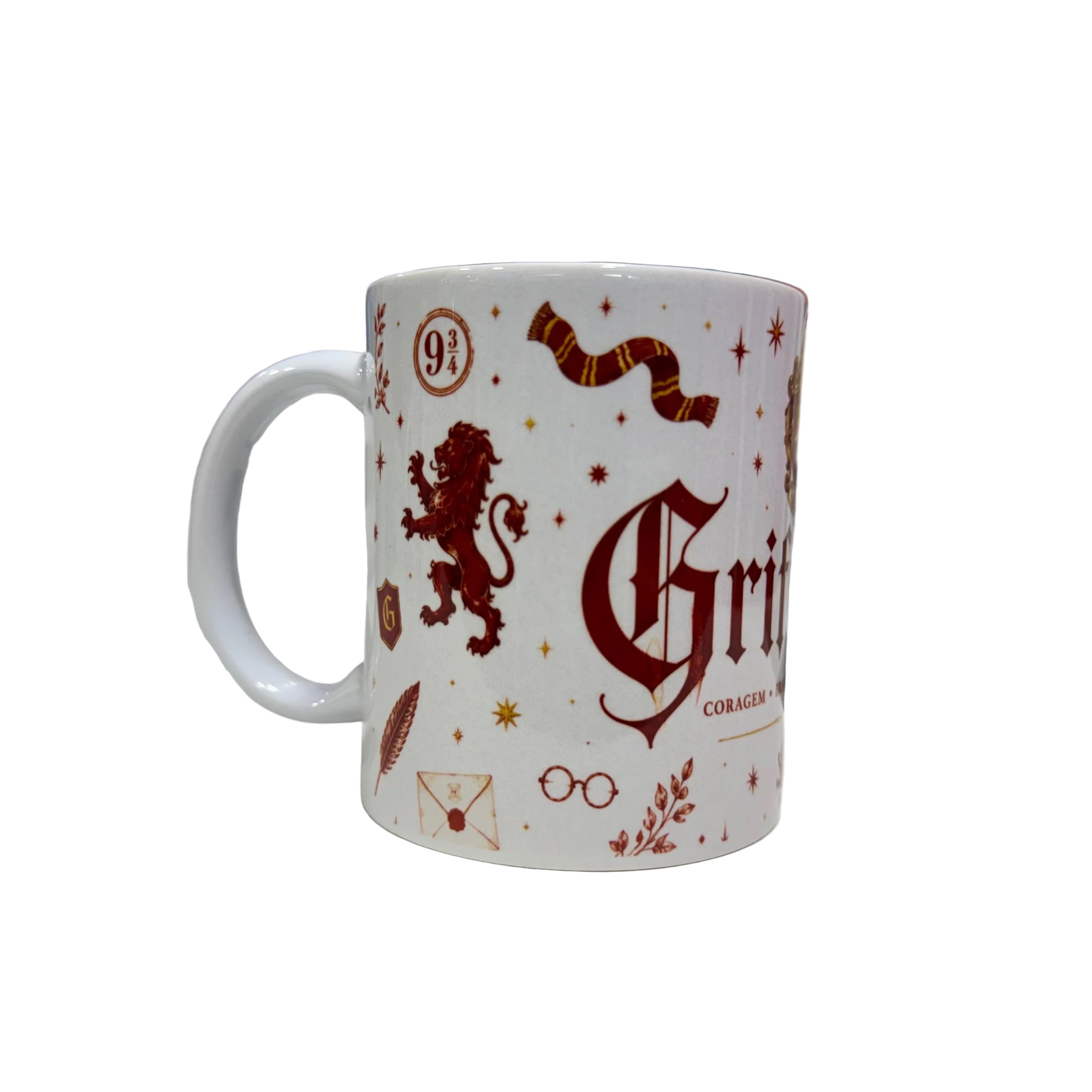 KIT 4 CANECAS CASAS HARRY POTTER 325ML - HP
