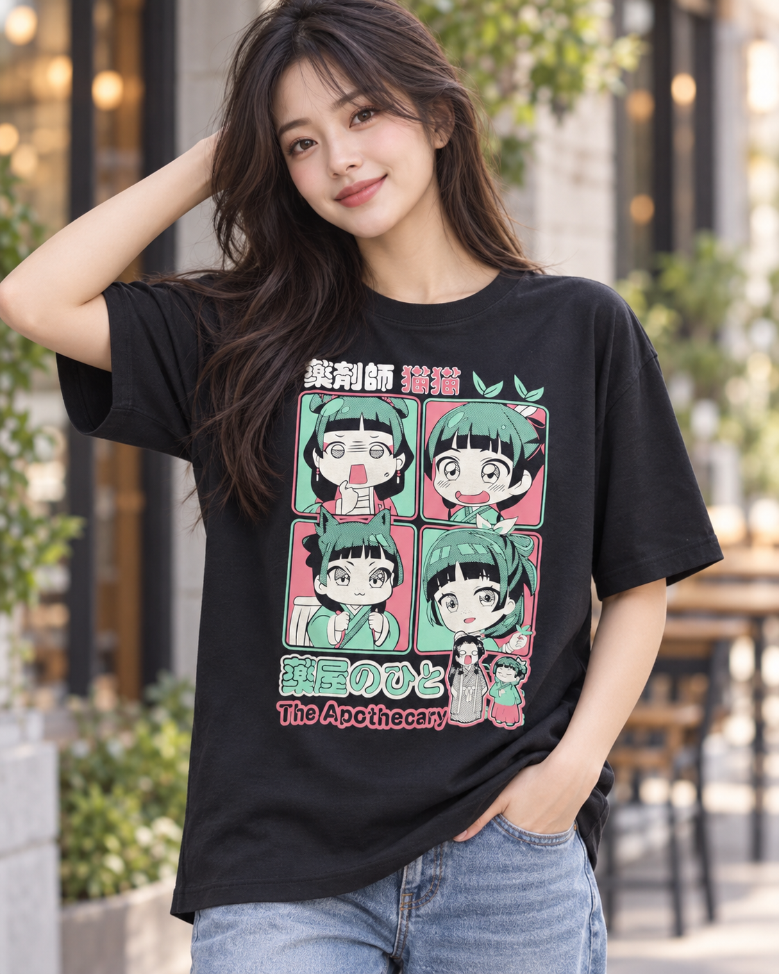 CAMISETA THE APOTHECARY DIARIES MAOMAO ANIME UNISEX