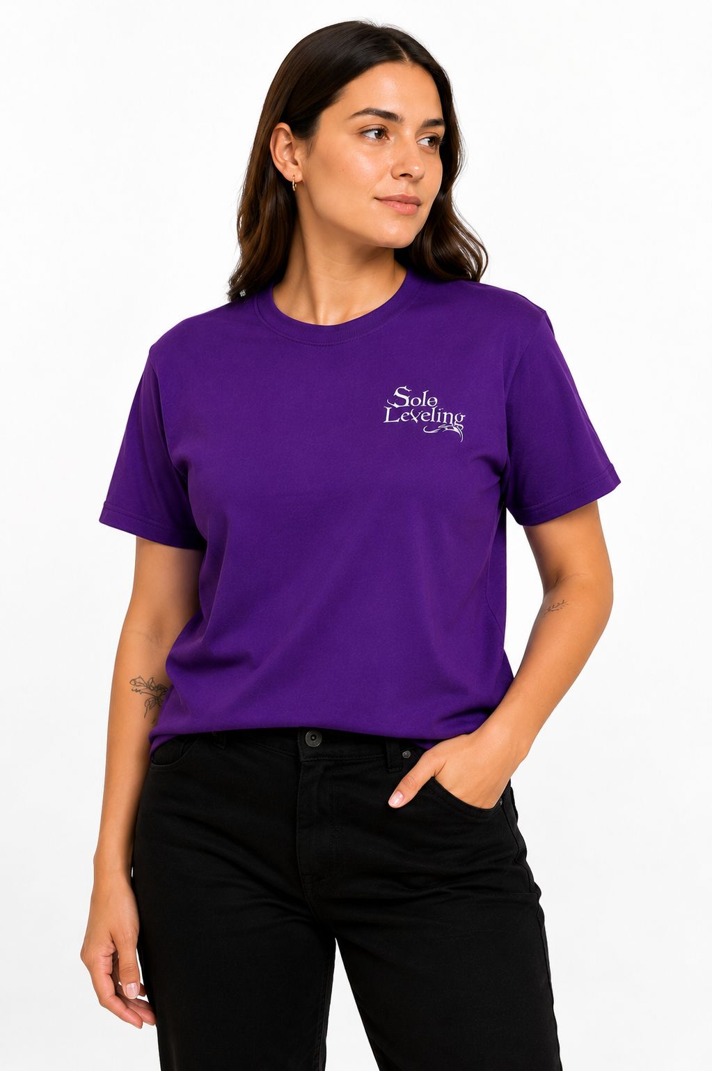CAMISETA SOLO LEVELING - 100% ALGODÃO