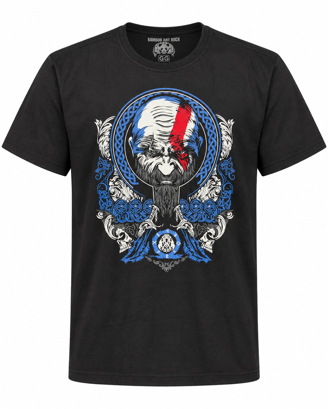 CAMISETA KRATOS GOD OF WAR - 100% ALGODÃO