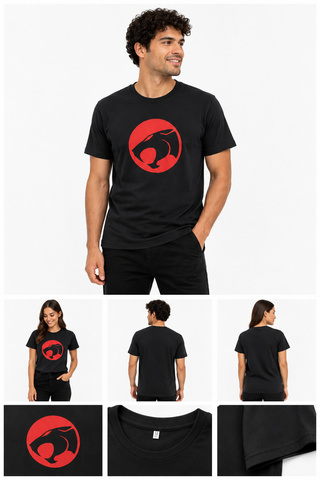 CAMISETA THUNDERCATS - 100% ALGODÃO