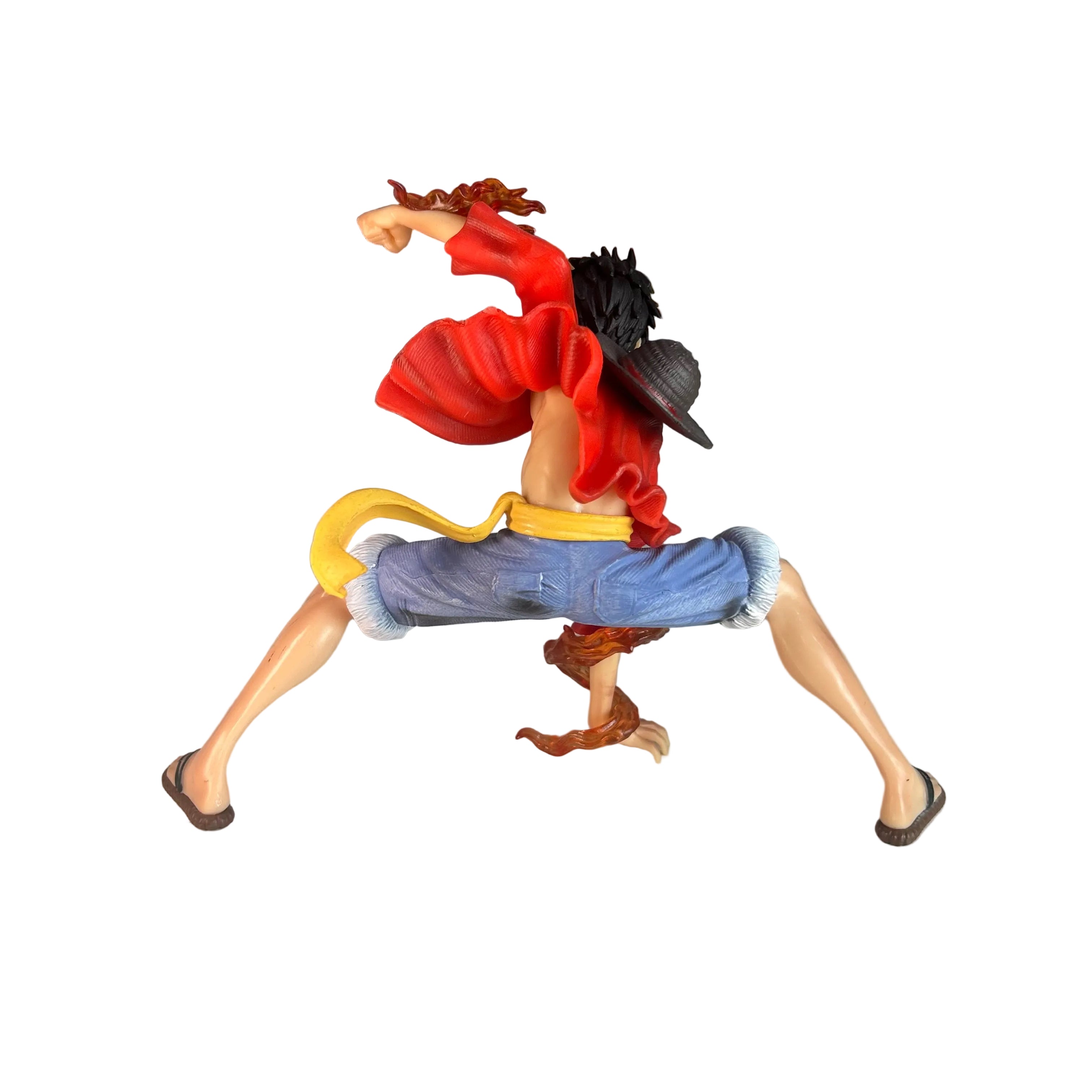 ACTION FIGURE LUFFY EM POSE DE ATAQUE 16CM - ONE PIECE