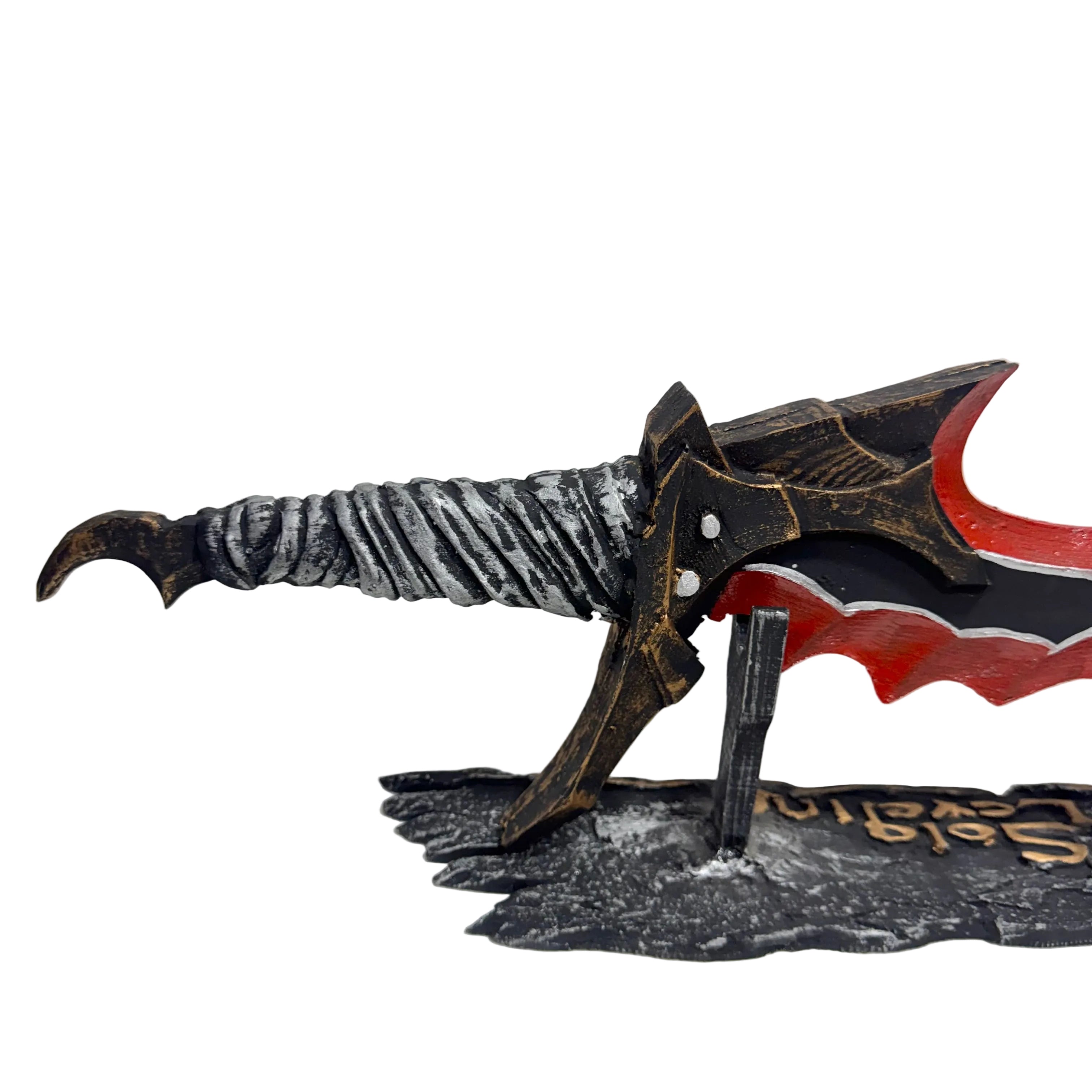 ADAGA ASSASSINA DE CAVALEIROS 53CM EM RESINA  - SOLO LEVELING
