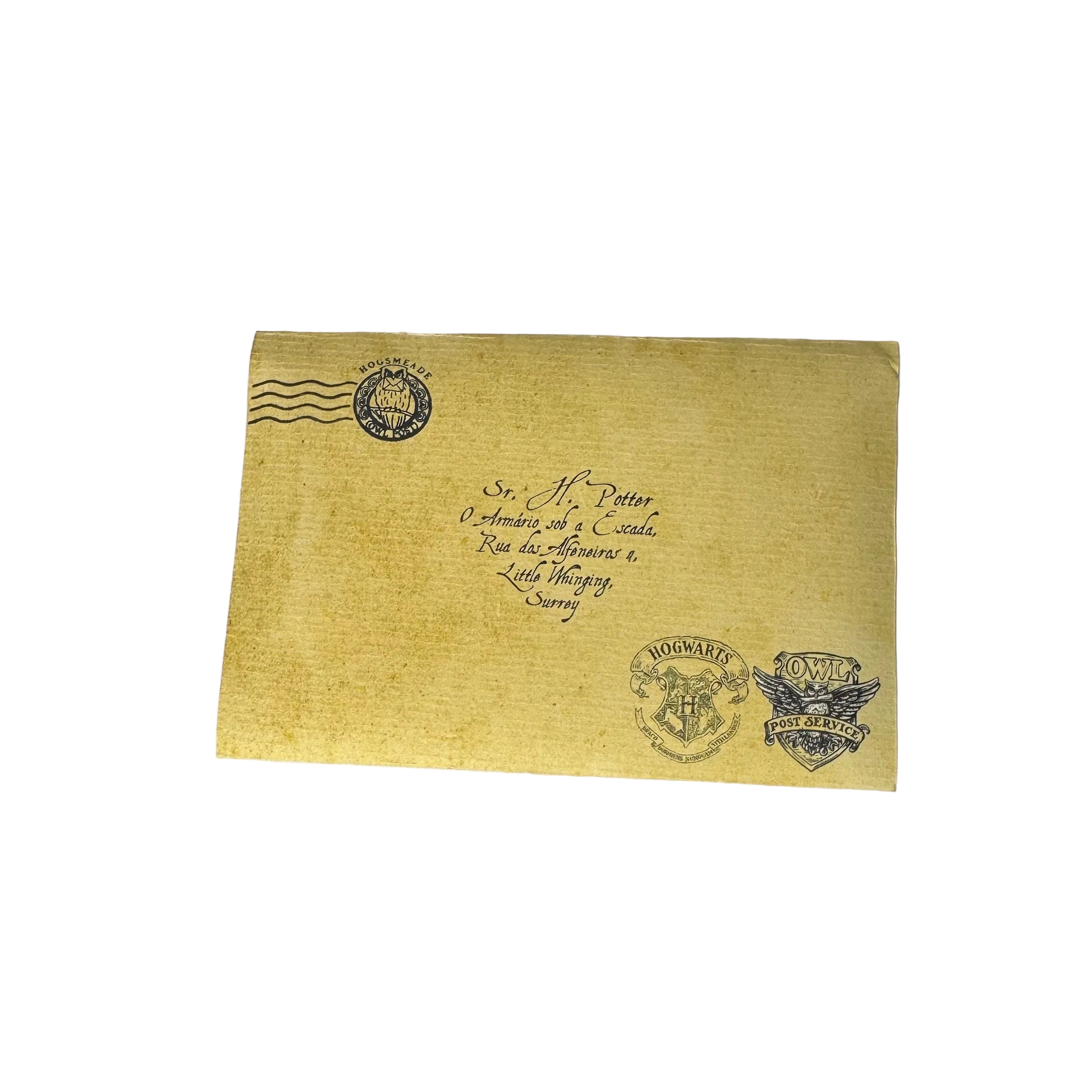 CARTA DE HOGWARTS - HARRY POTTER