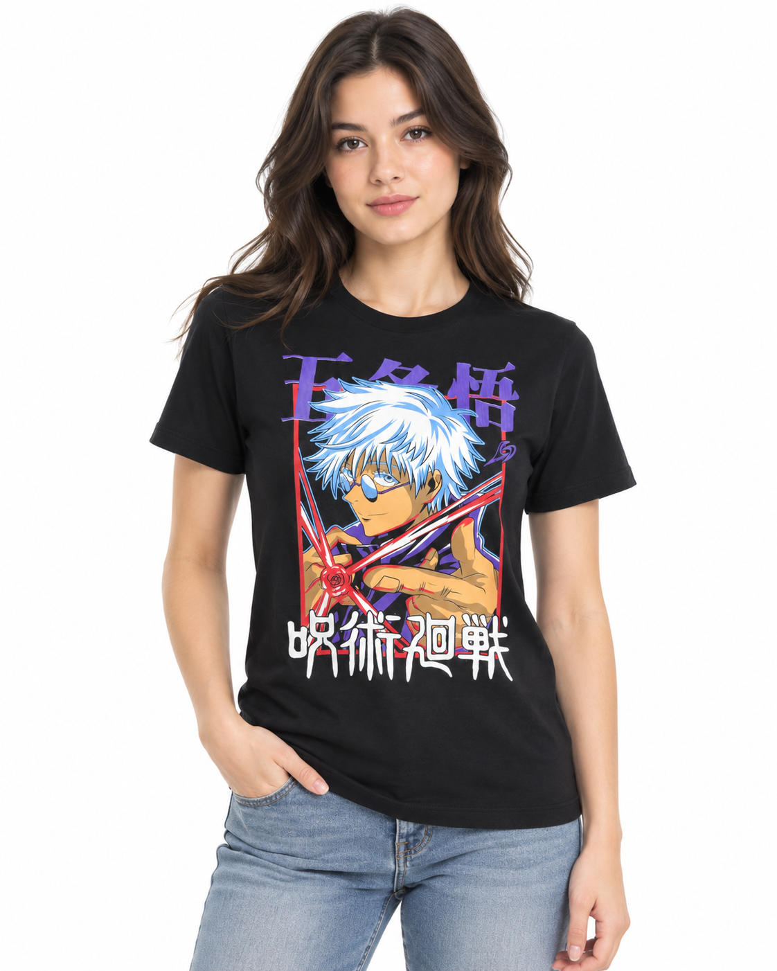 CAMISETA SATORU GOJU - JUJUTSU KAISEN
