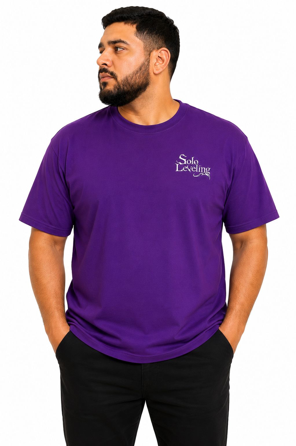 CAMISETA SOLO LEVELING - 100% ALGODÃO